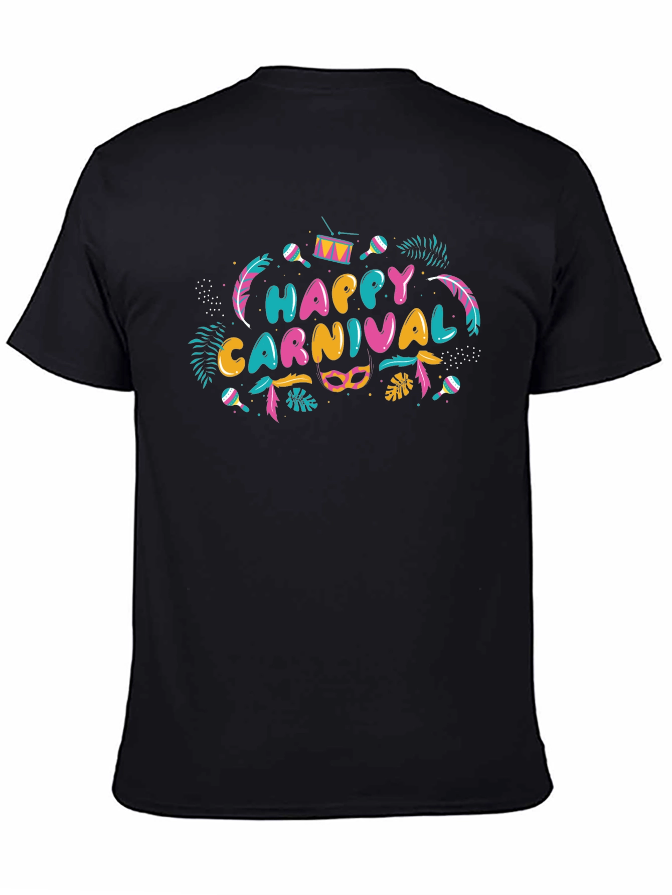 Happy Carnival Graphic T-Shirt