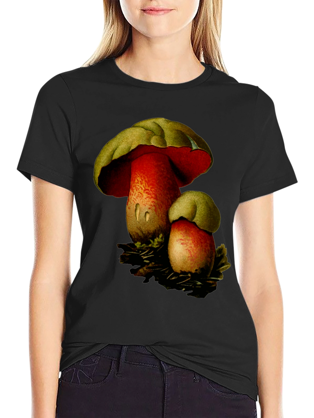 Mushroom Graphic T-Shirt