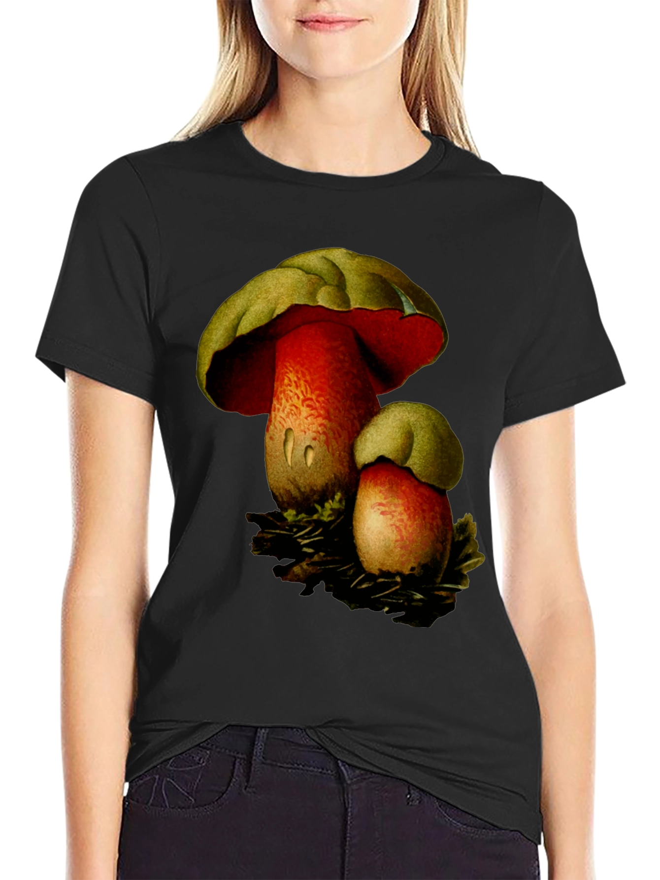 Mushroom Graphic T-Shirt