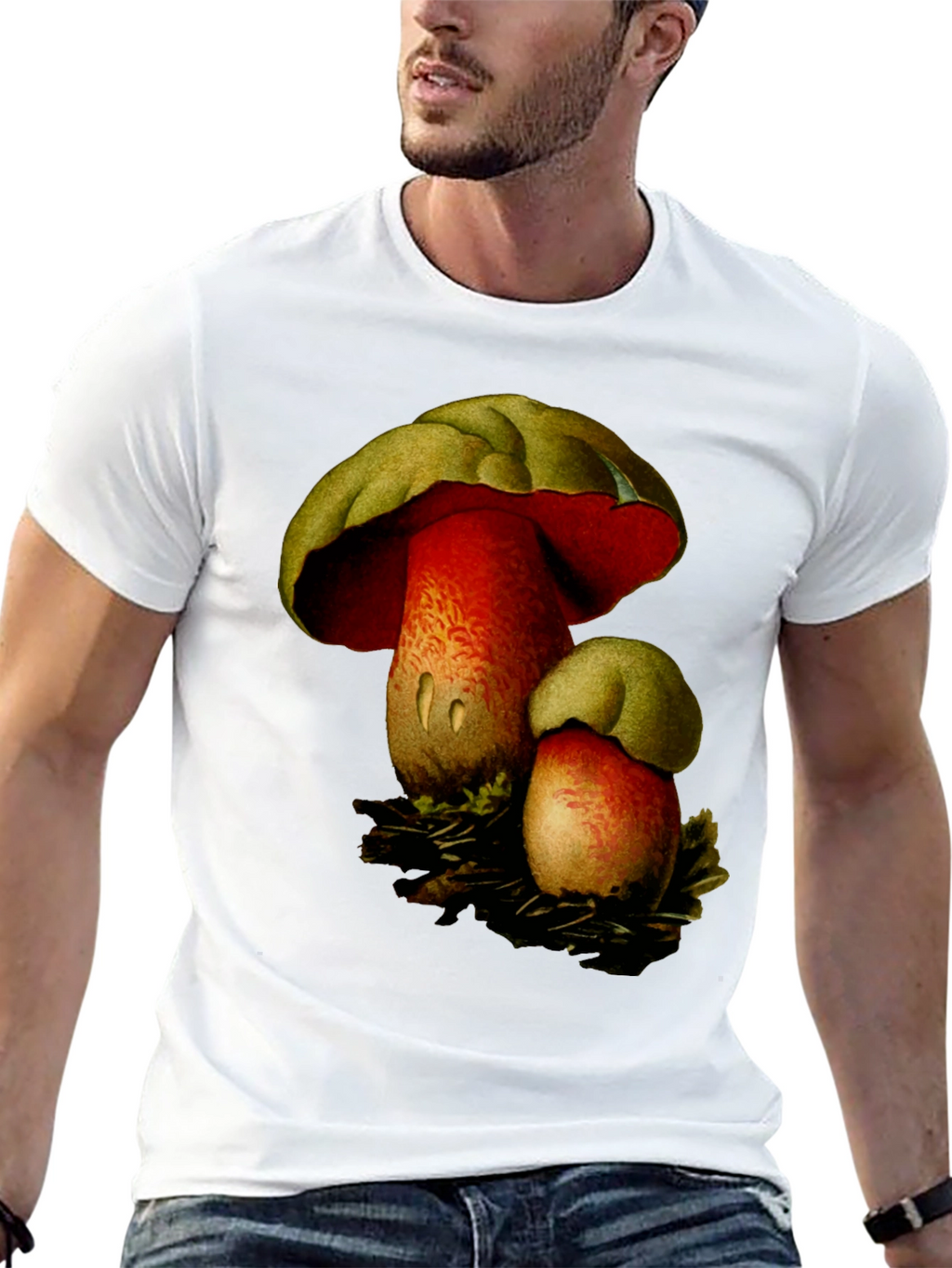Mushroom Graphic T-Shirt
