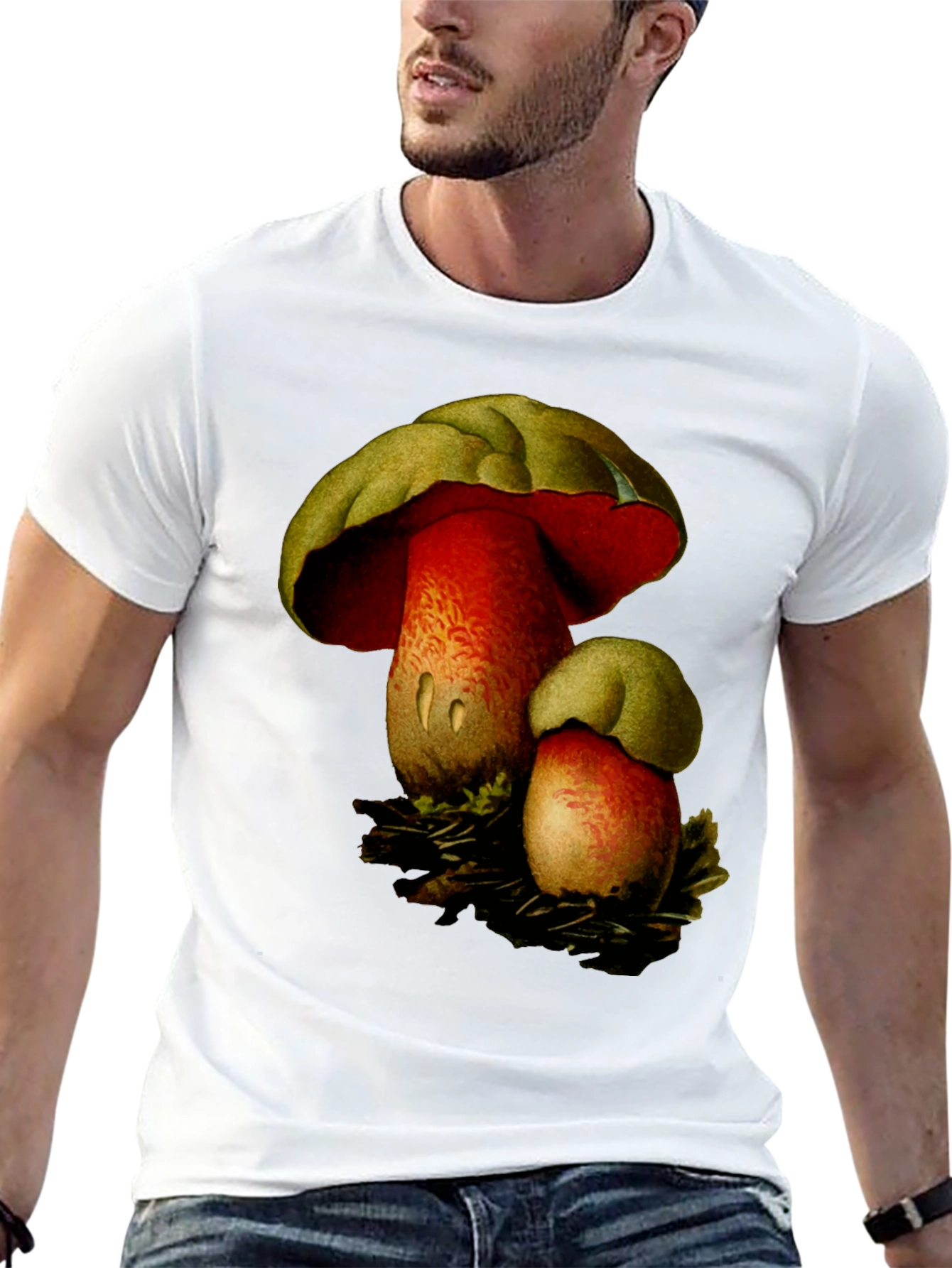 Mushroom Graphic T-Shirt