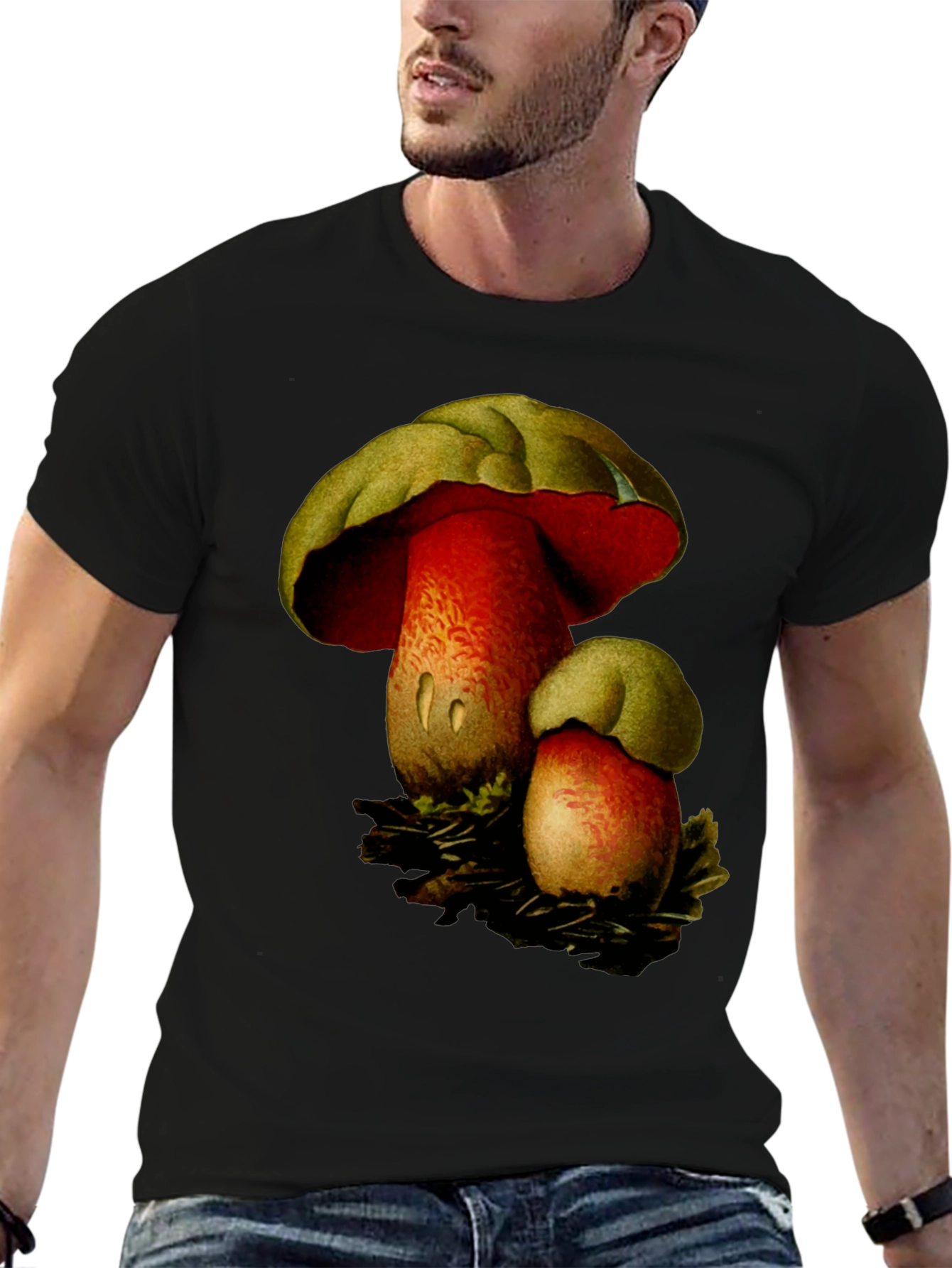 Mushroom Graphic T-Shirt