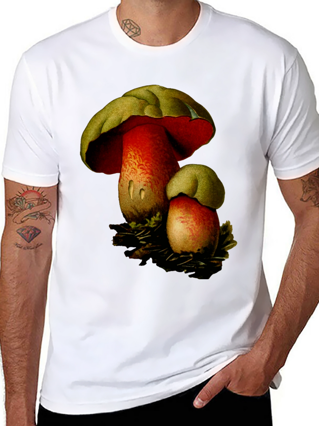 Mushroom Graphic T-Shirt