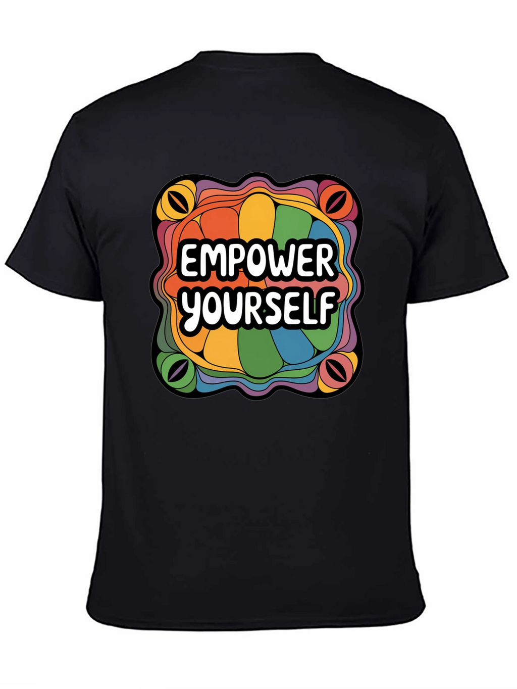 Empower Yourself Rainbow Graphic Tee