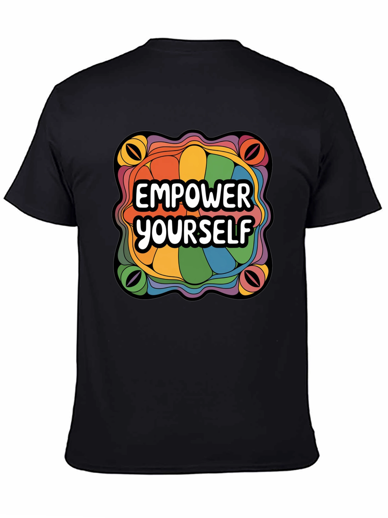 Empower Yourself Rainbow Graphic Tee