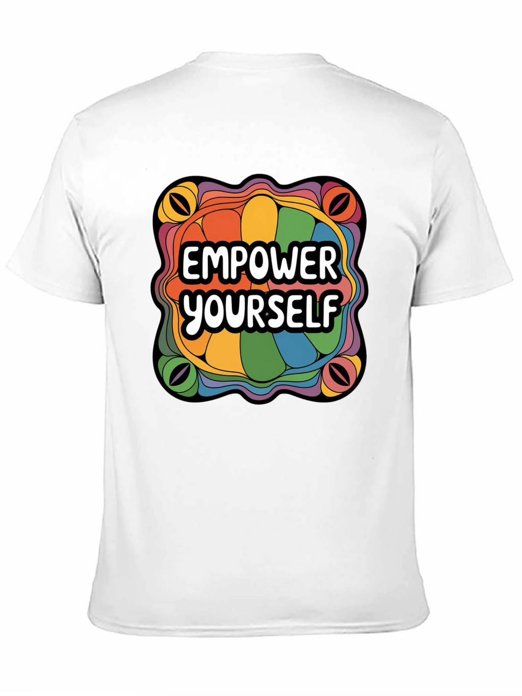 Empower Yourself Rainbow Graphic Tee
