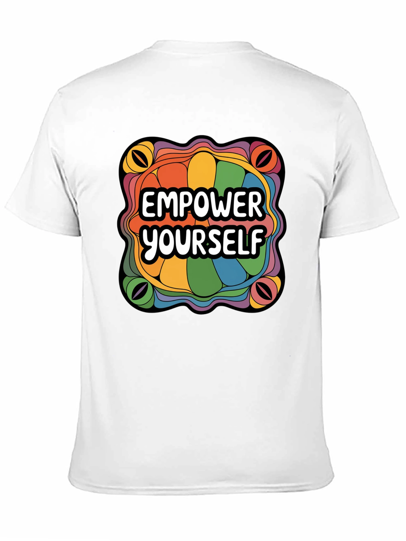 Empower Yourself Rainbow Graphic Tee