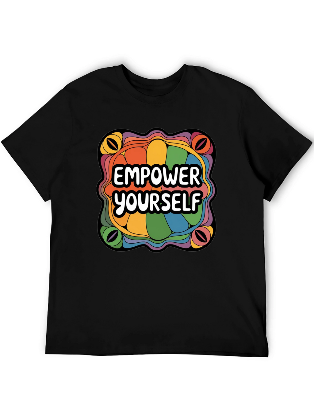 Empower Yourself Rainbow Graphic Tee