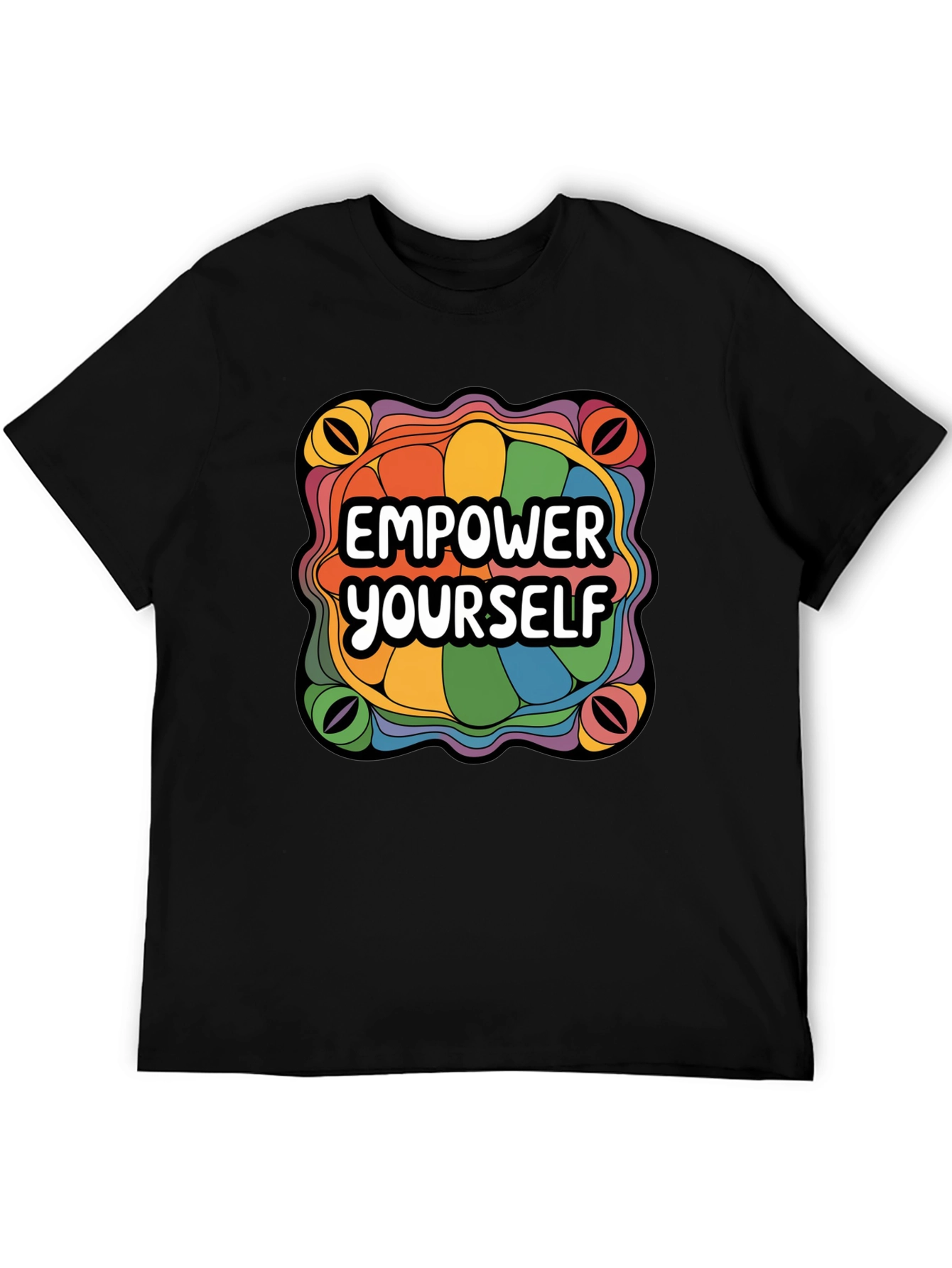 Empower Yourself Rainbow Graphic Tee
