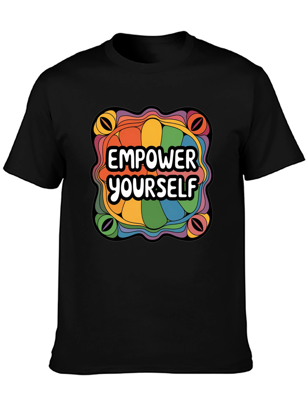 Empower Yourself Rainbow Graphic Tee
