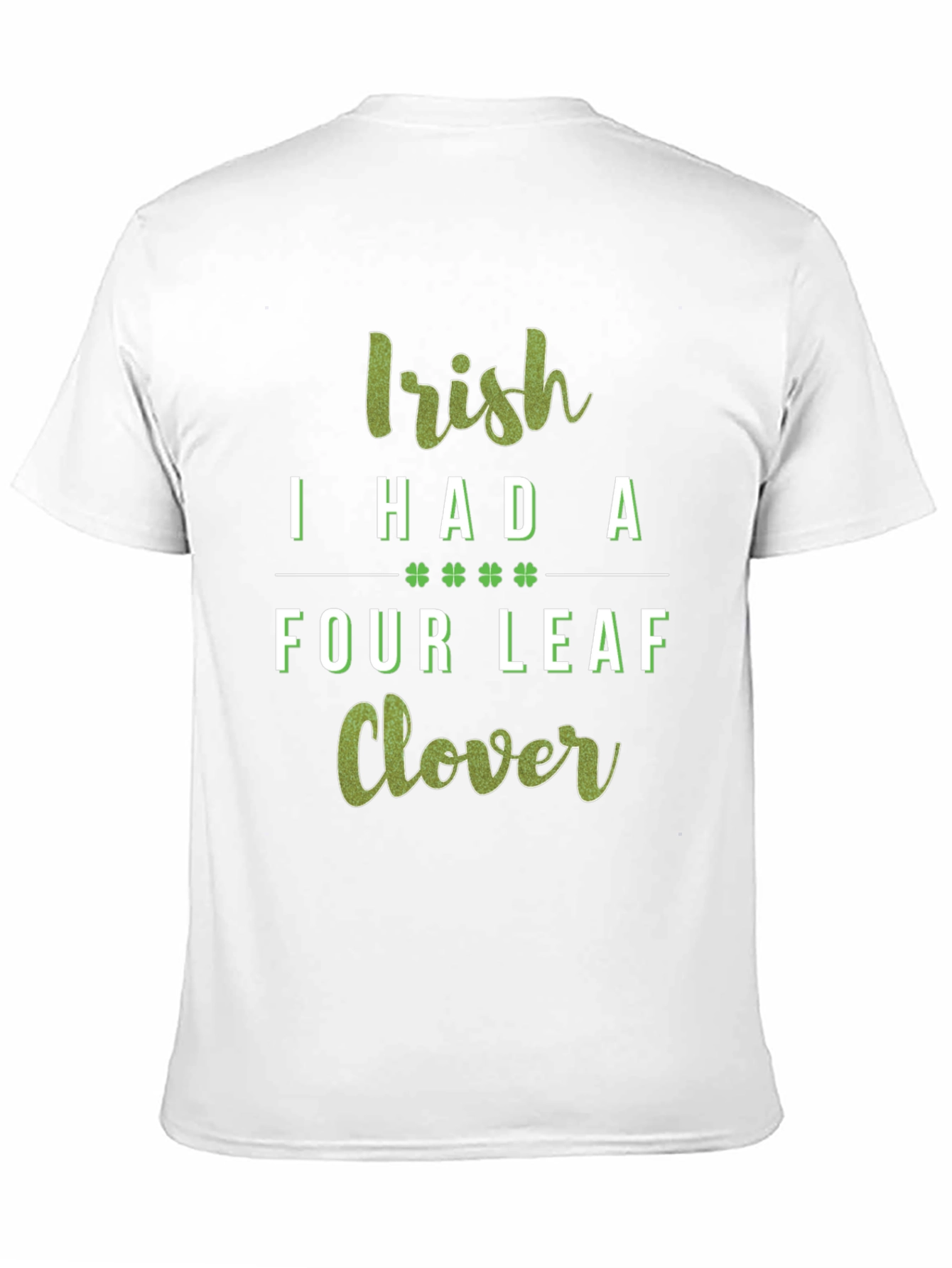 Irish Four Leaf Clover Graphic Tee