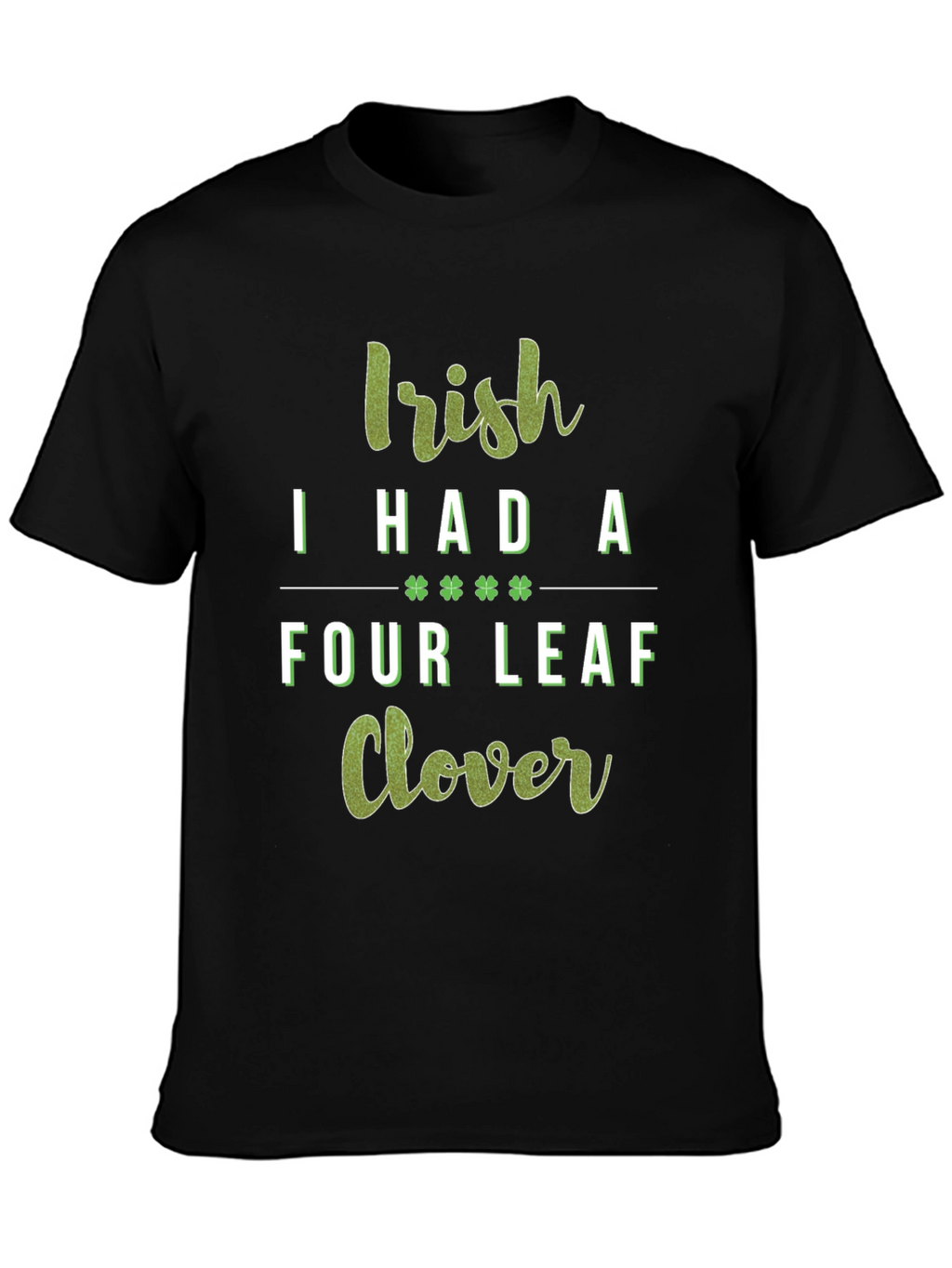 Irish Four Leaf Clover Graphic Tee
