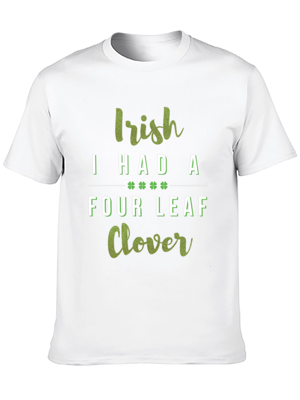 Irish Four Leaf Clover Graphic Tee
