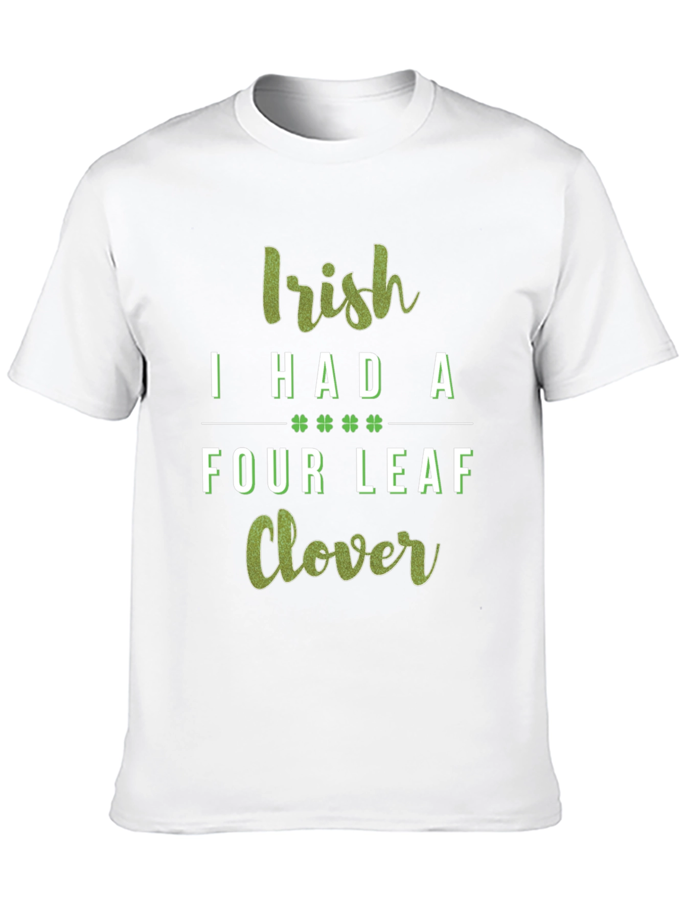 Irish Four Leaf Clover Graphic Tee