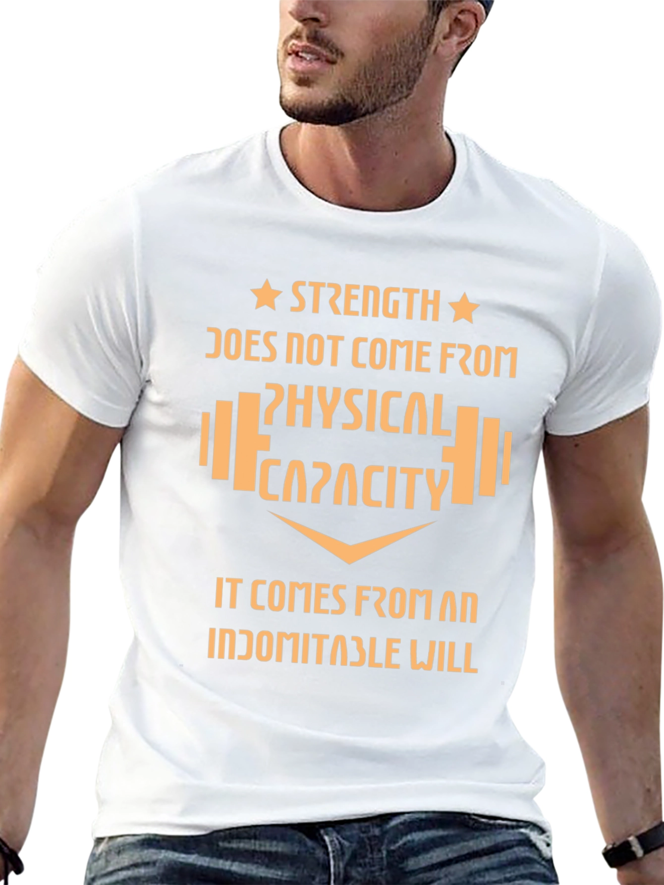Strength Indomitable Will Graphic T-Shirt