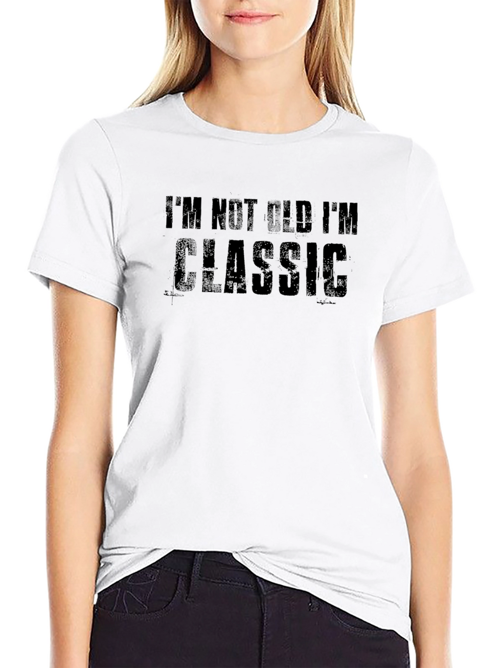 Im Not Old Im Classic Mens Black T-Shirt