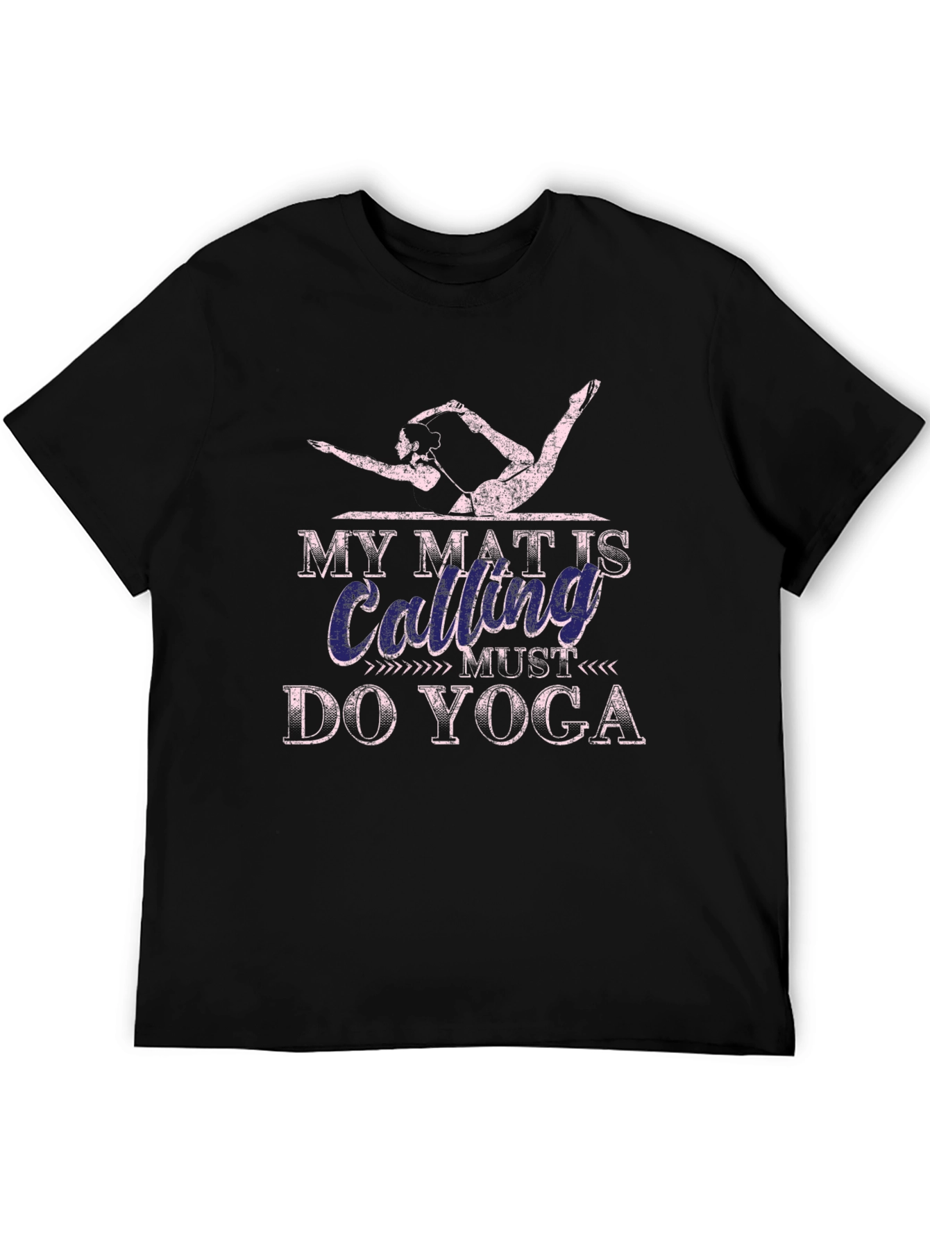 Yoga Calling T-Shirt - My Mat Is Calling Do Yoga Tee