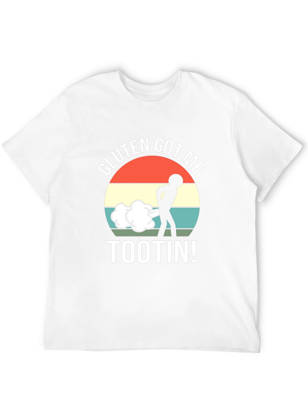 Gluten Got Me Tootin Graphic T-Shirt