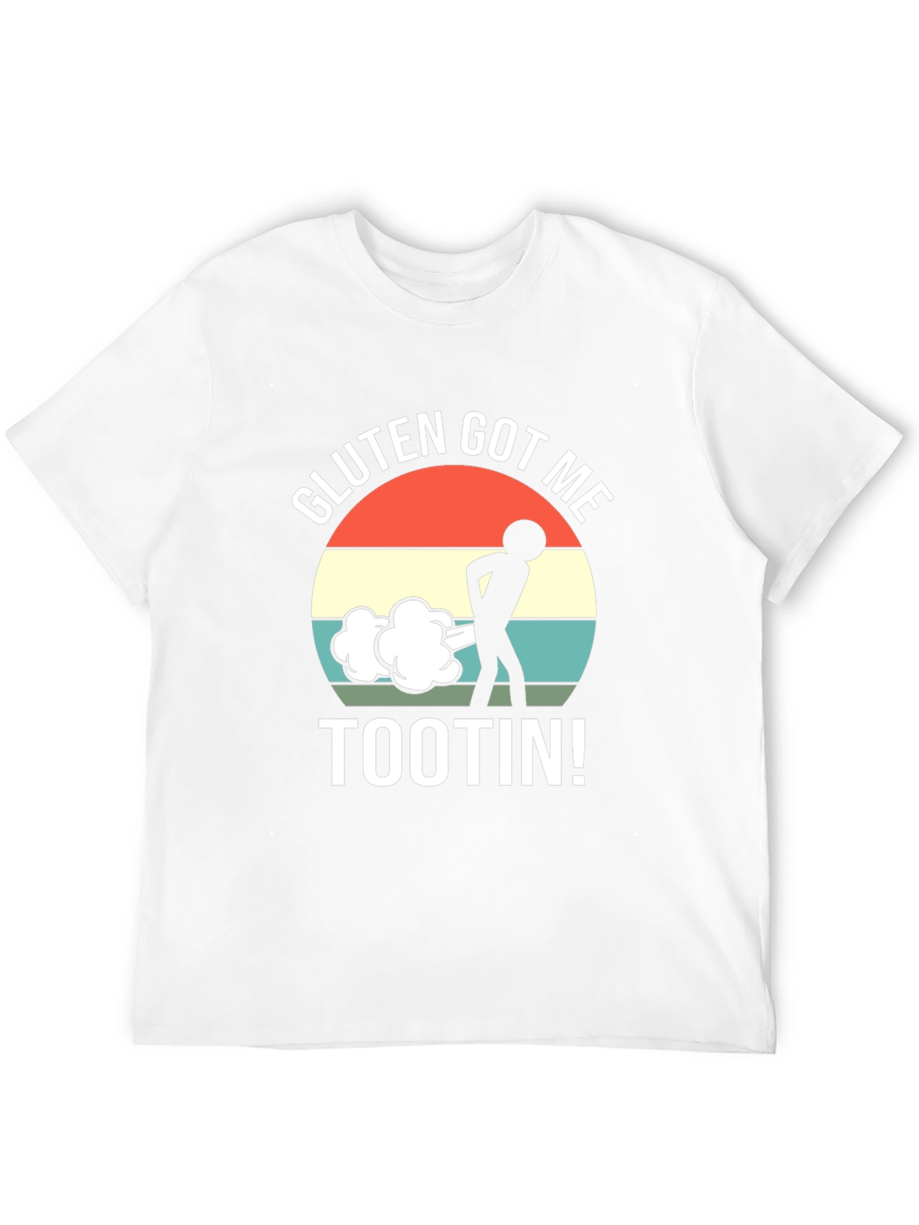 Gluten Got Me Tootin Graphic T-Shirt