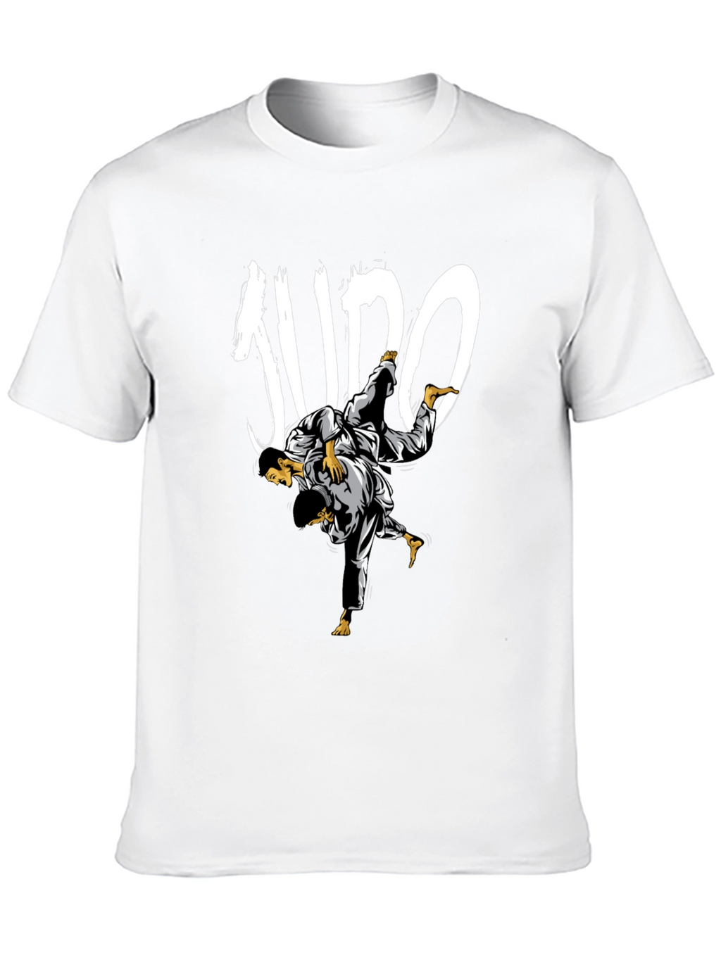 Judo Black T-Shirt - Martial Arts Graphic Tee