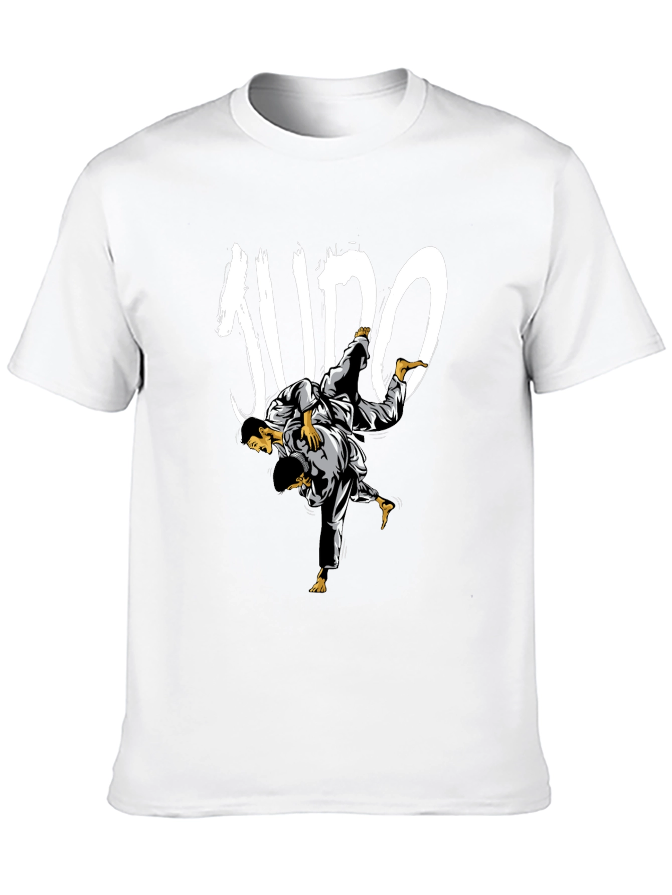 Judo Black T-Shirt - Martial Arts Graphic Tee