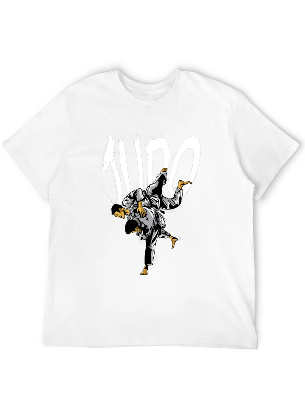 Judo Black T-Shirt - Martial Arts Graphic Tee