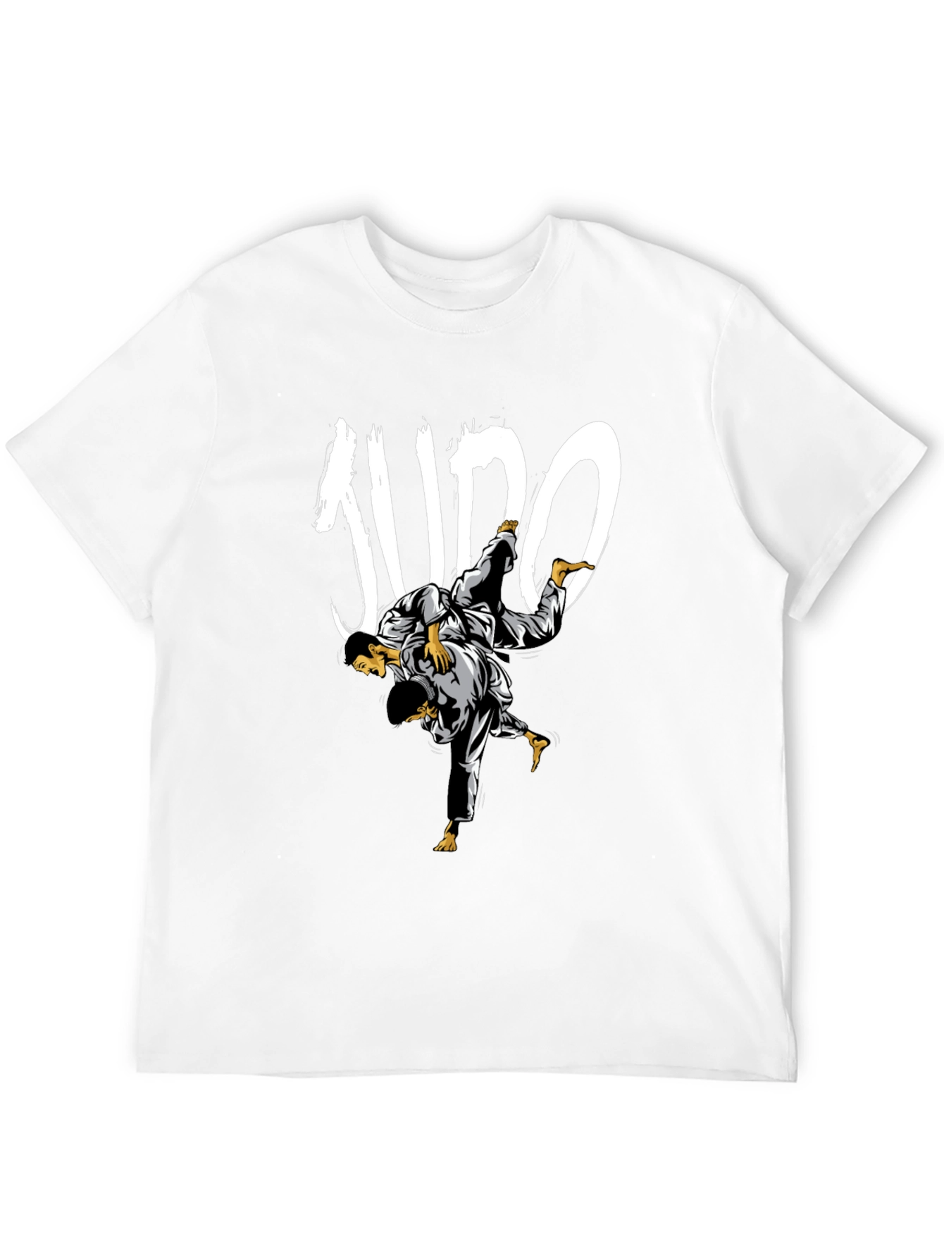Judo Black T-Shirt - Martial Arts Graphic Tee