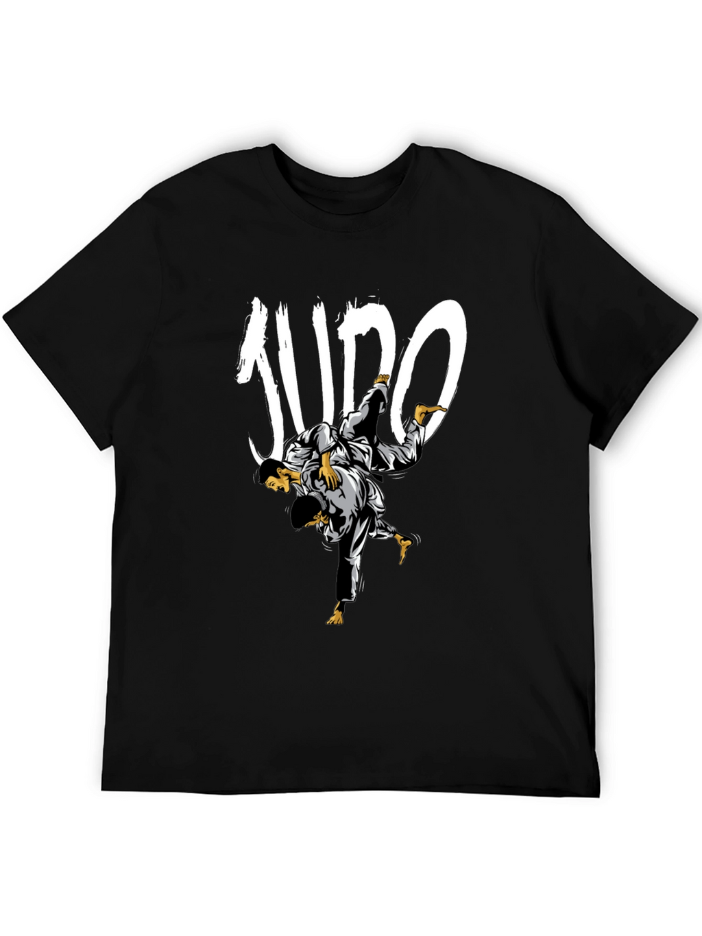 Judo Black T-Shirt - Martial Arts Graphic Tee