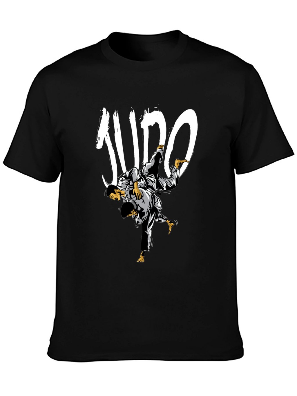Judo Black T-Shirt - Martial Arts Graphic Tee