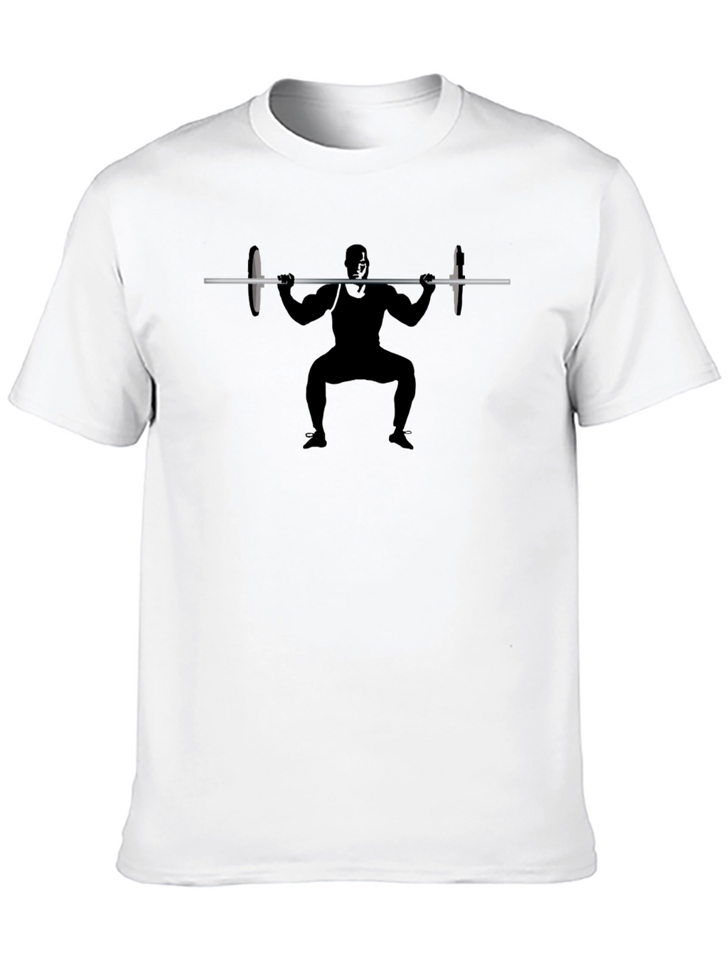 Weightlifter Graphic Tee - Black