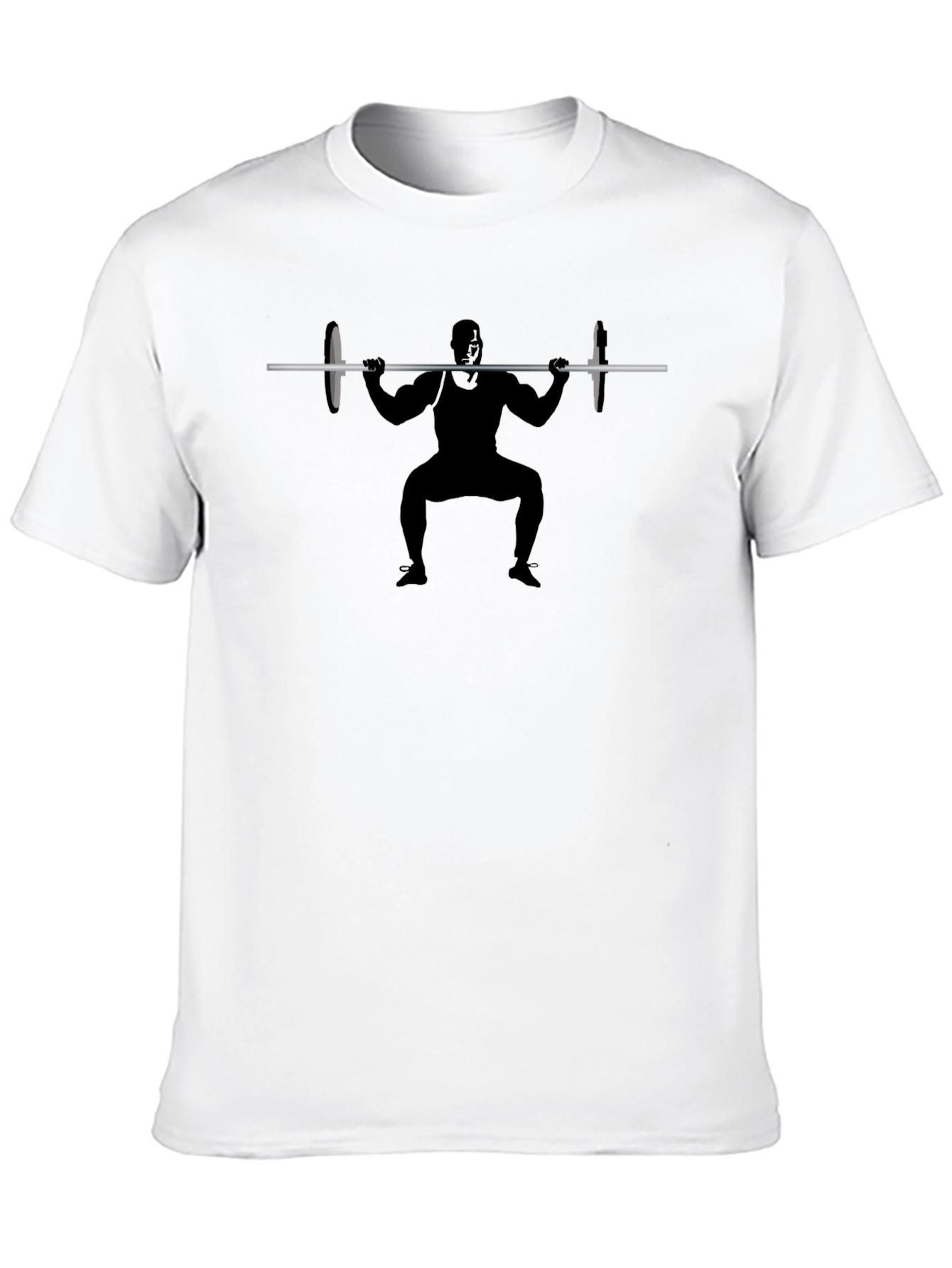 Weightlifter Graphic Tee - Black