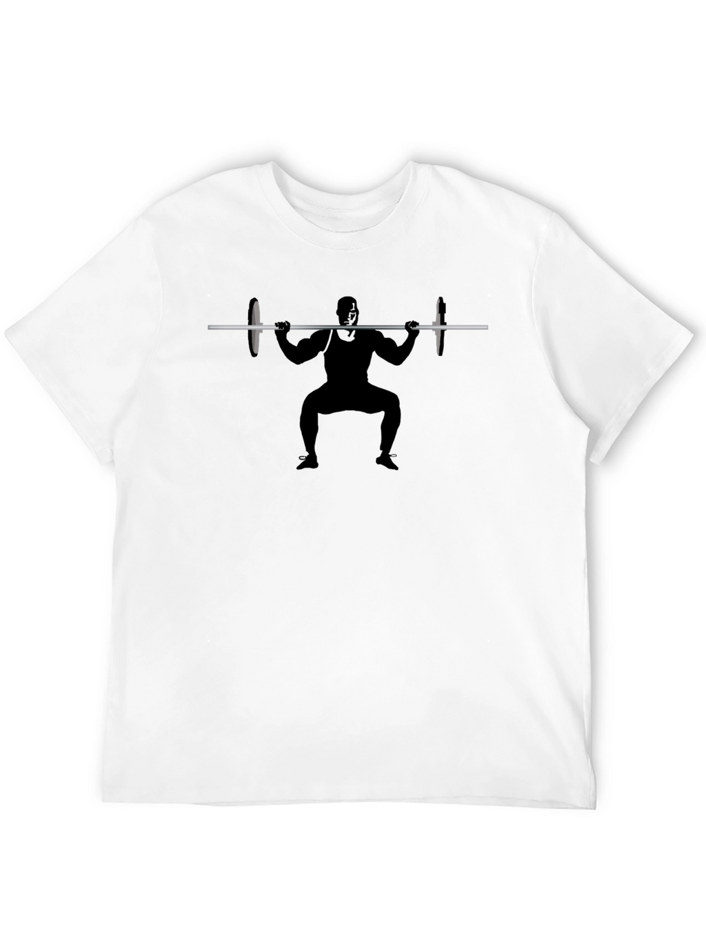 Weightlifter Graphic Tee - Black