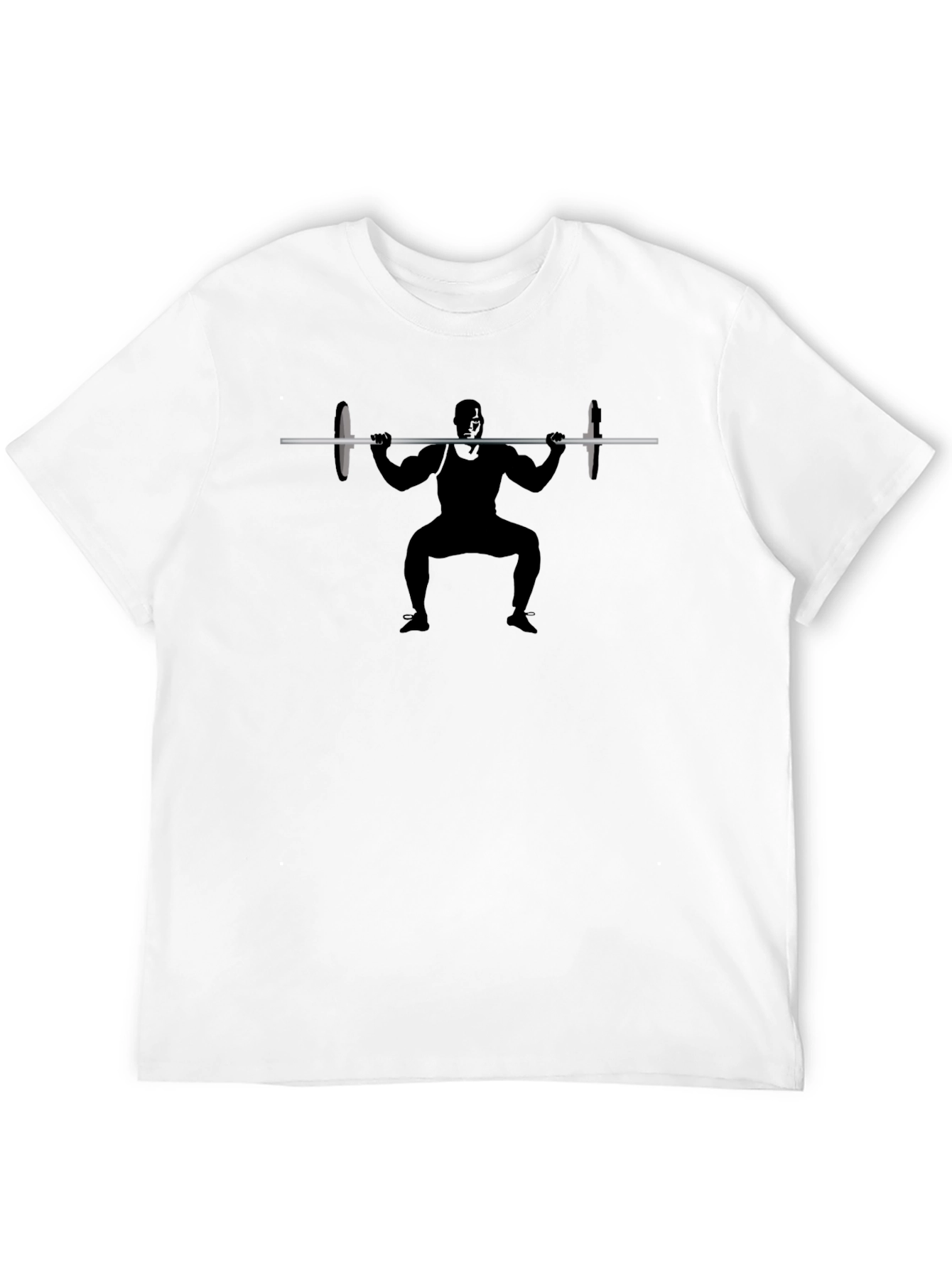 Weightlifter Graphic Tee - Black