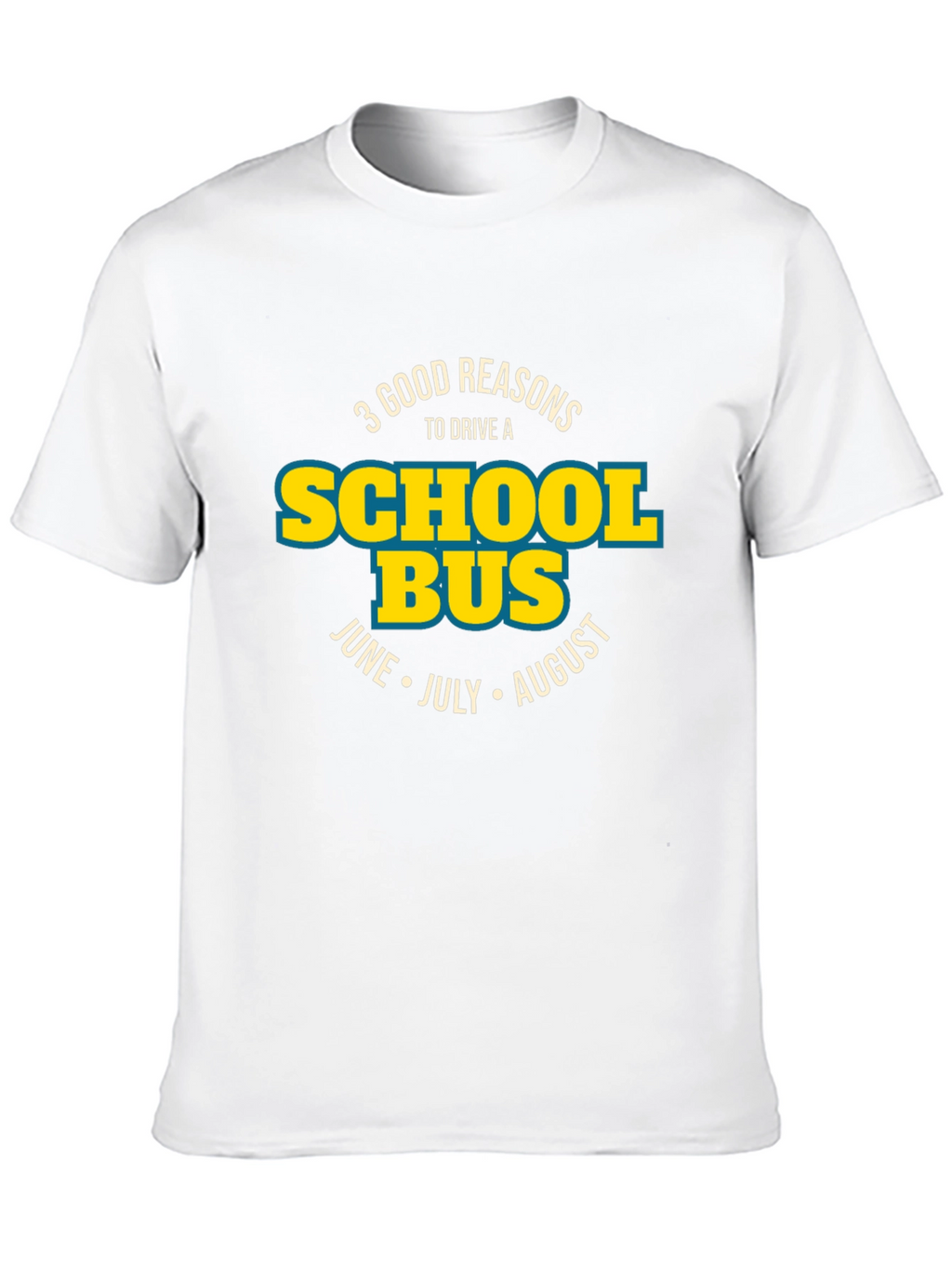 School Bus Driver Summer T-Shirt