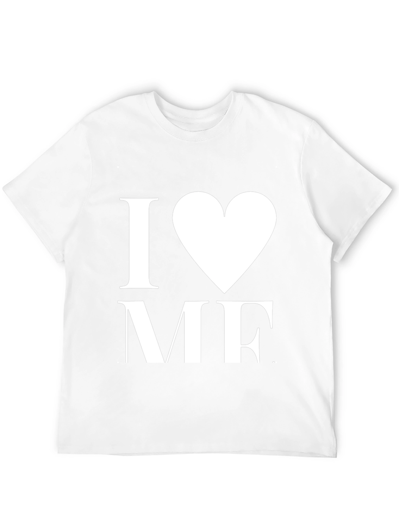 I Heart Me Black T-Shirt - Bold Graphic Tee