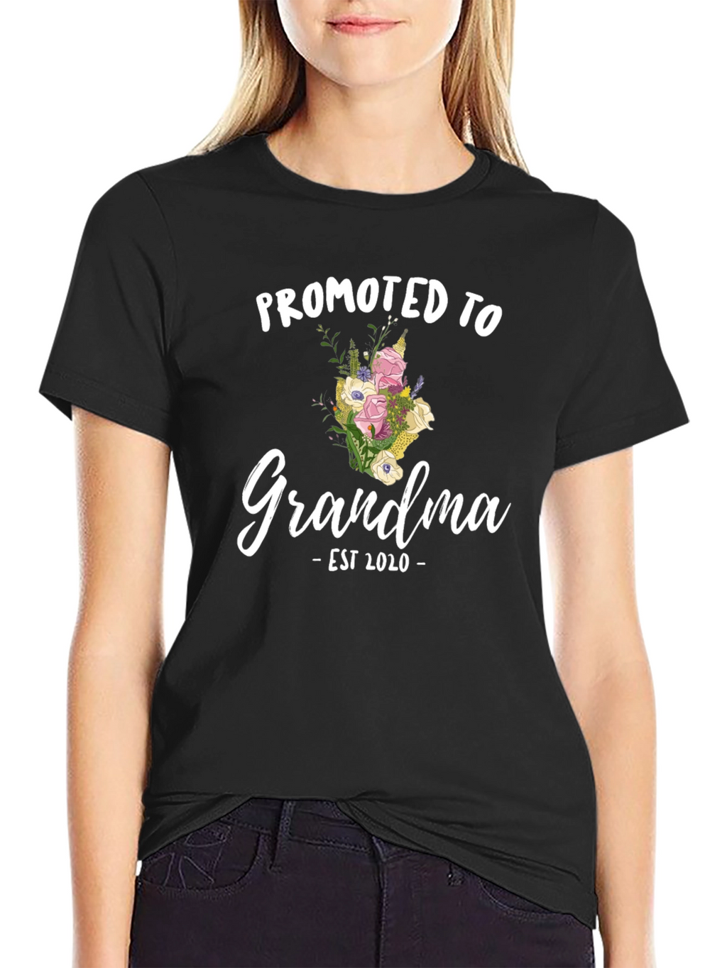 Promoted to Grandma T-Shirt - Est. 2020