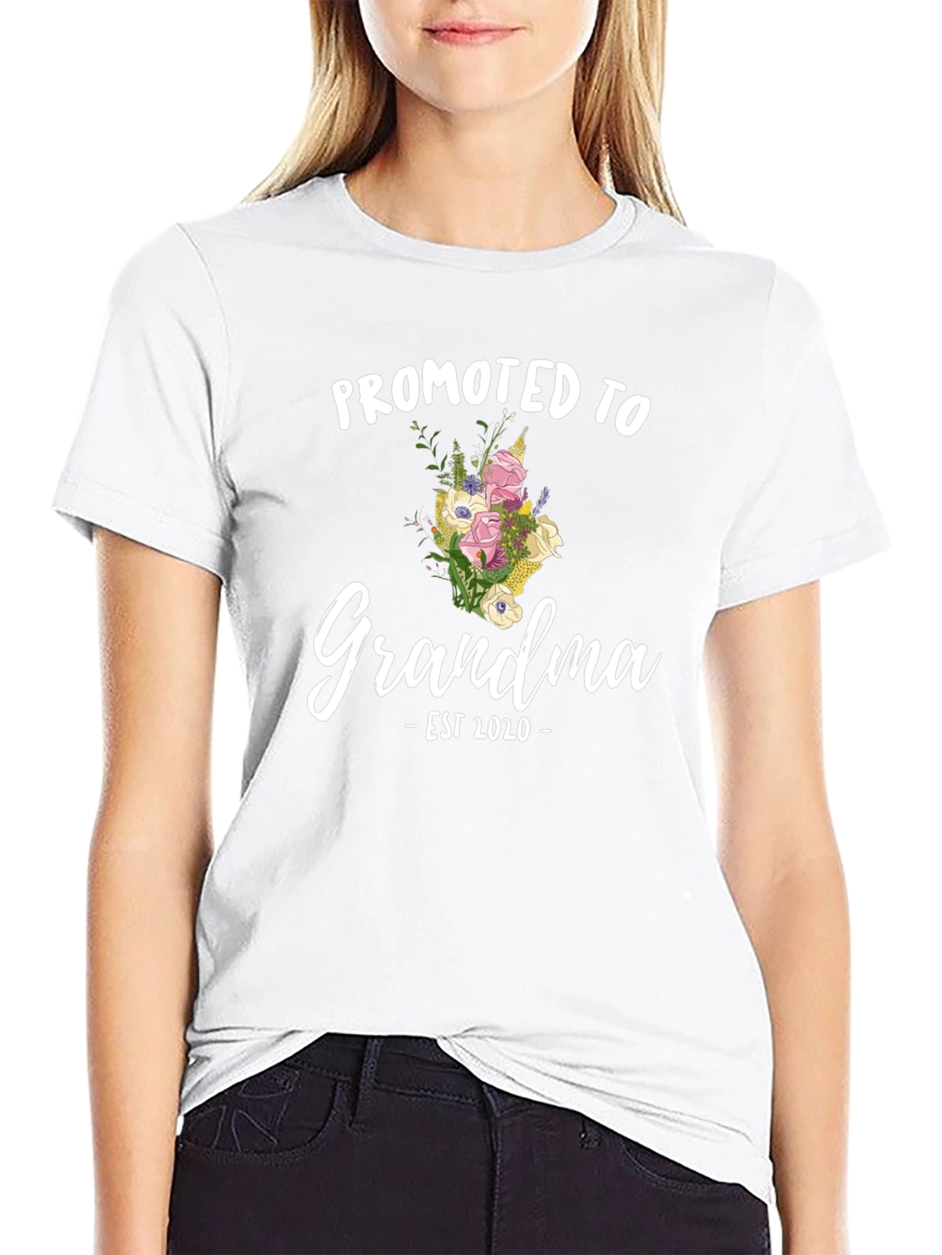 Promoted to Grandma T-Shirt - Est. 2020