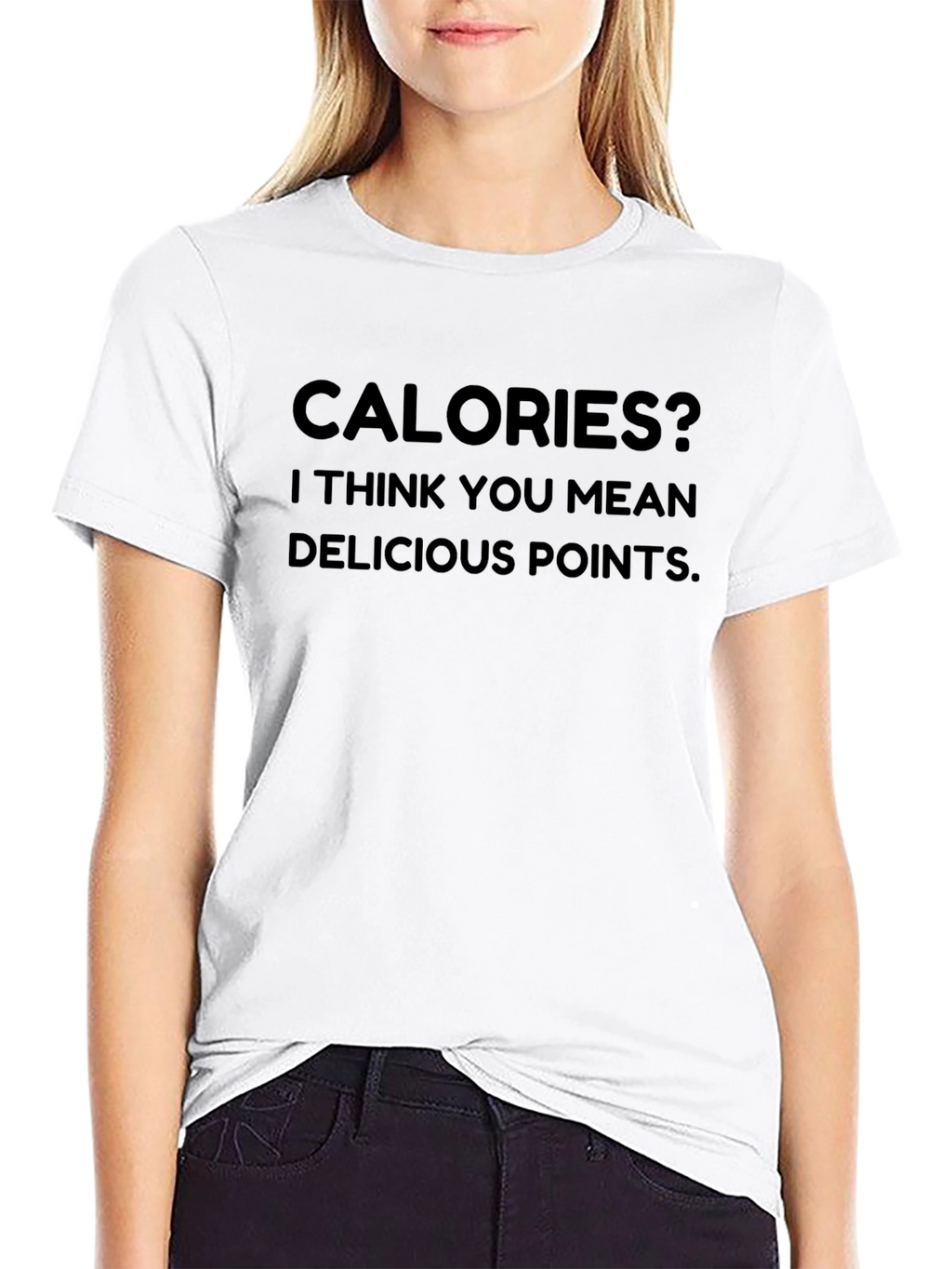 Calories Delicious Points Graphic Tee