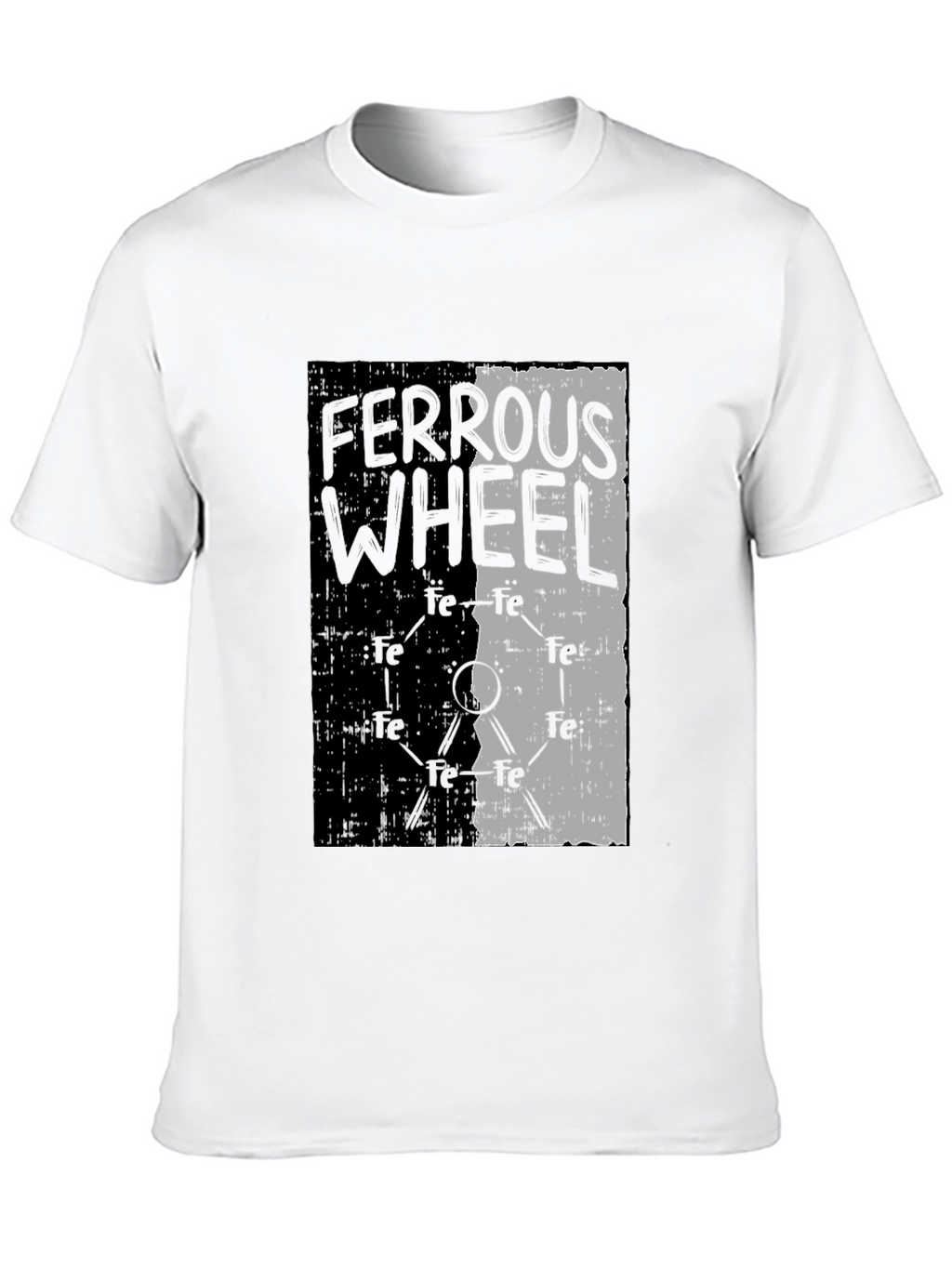 Ferrous Wheel Graphic Tee - Black Cotton Blend
