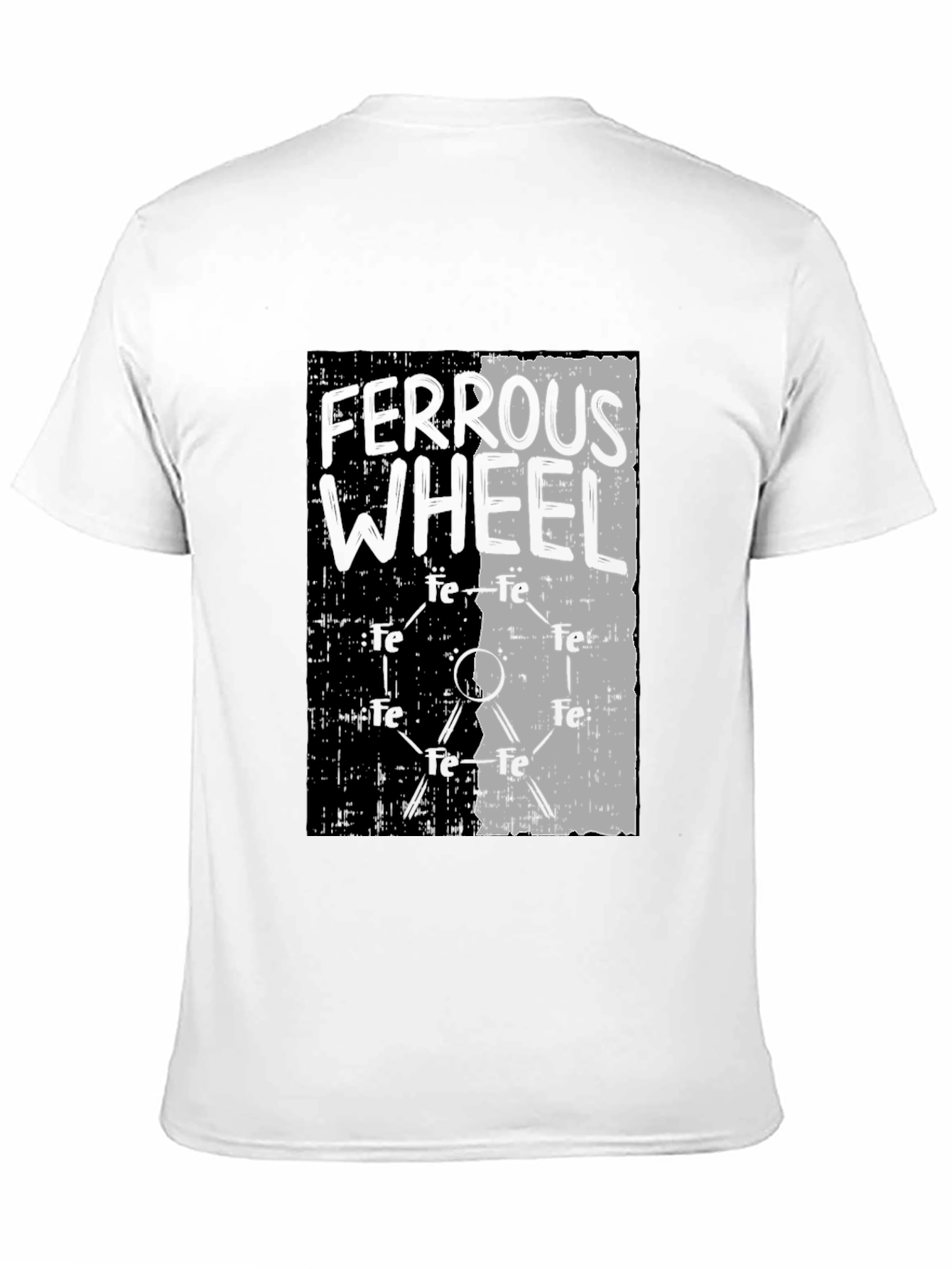 Ferrous Wheel Graphic Tee - Black Cotton Blend