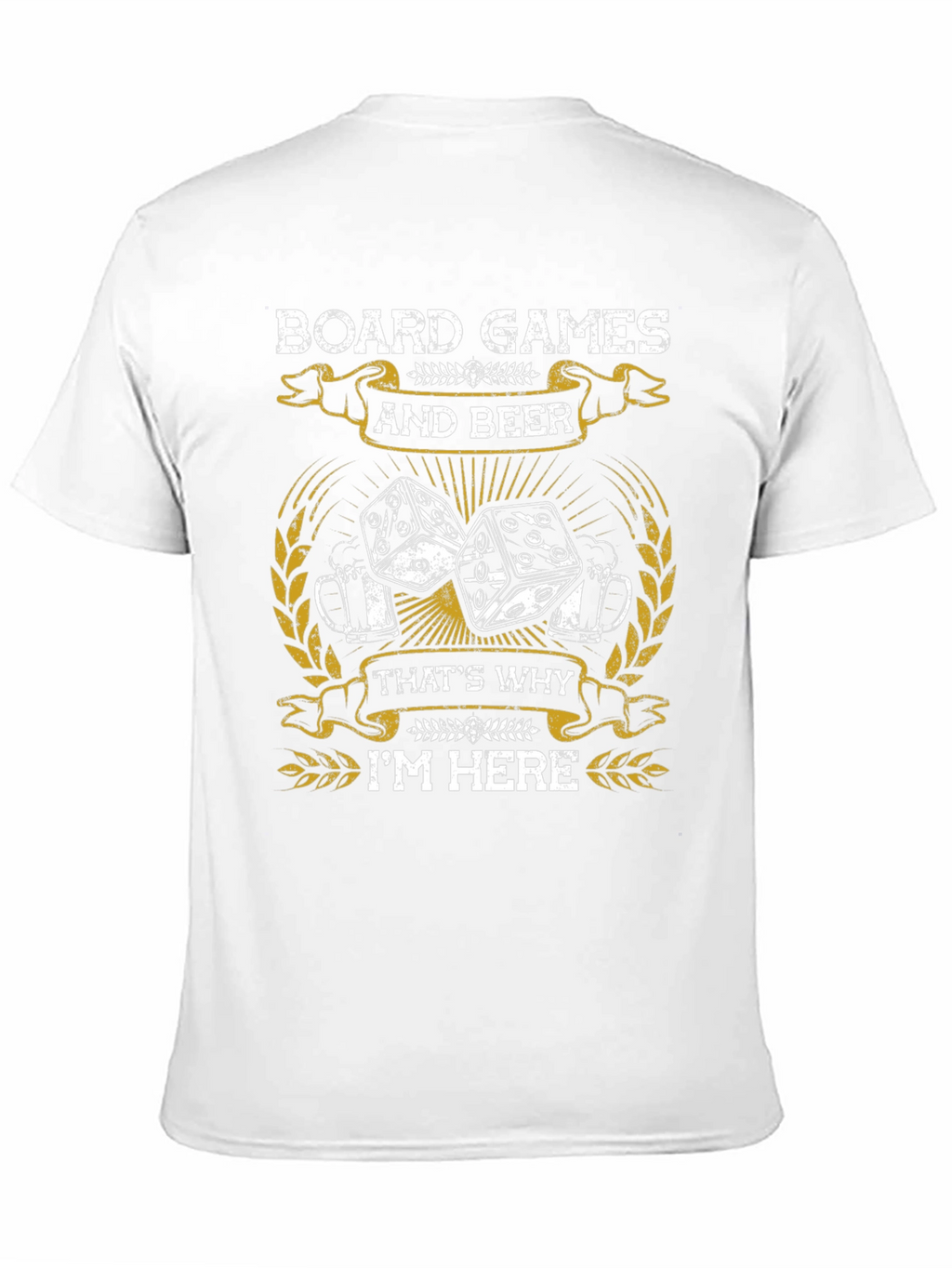 Board Games & Beer Graphic T-Shirt