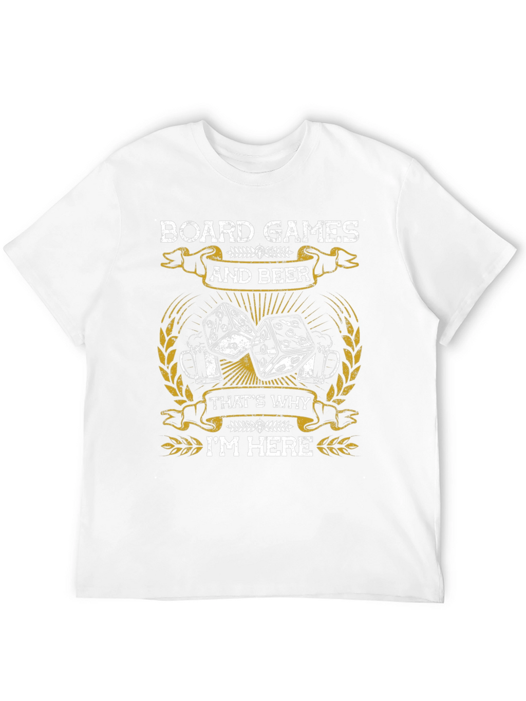 Board Games & Beer Graphic T-Shirt