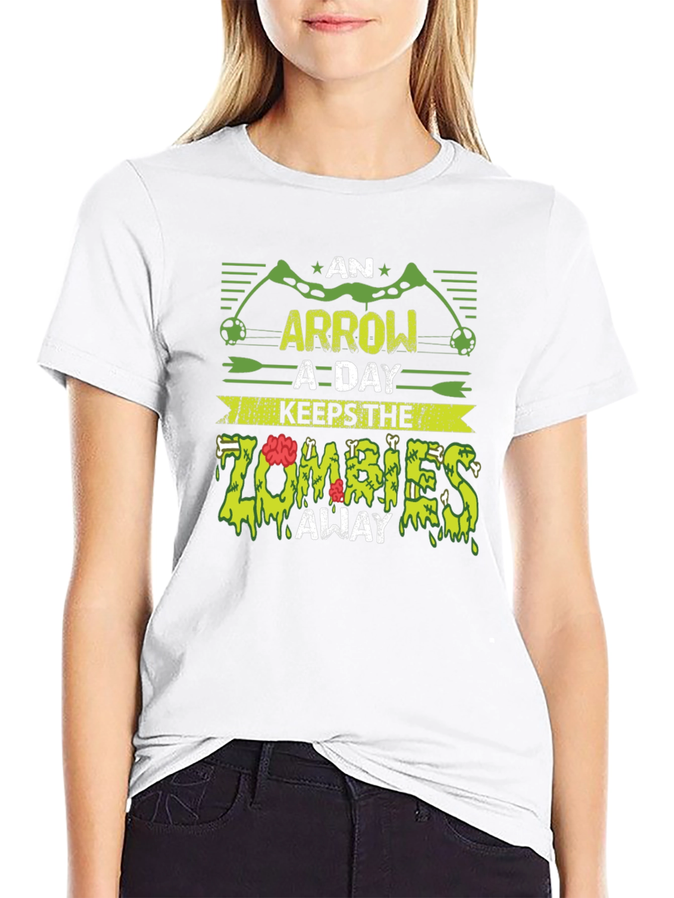 An Arrow A Day Keeps The Zombies Away T-Shirt