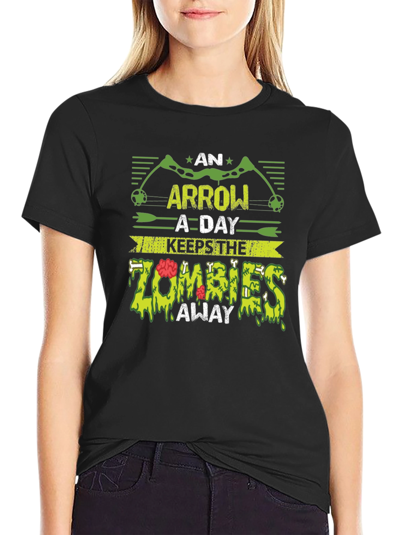 An Arrow A Day Keeps The Zombies Away T-Shirt