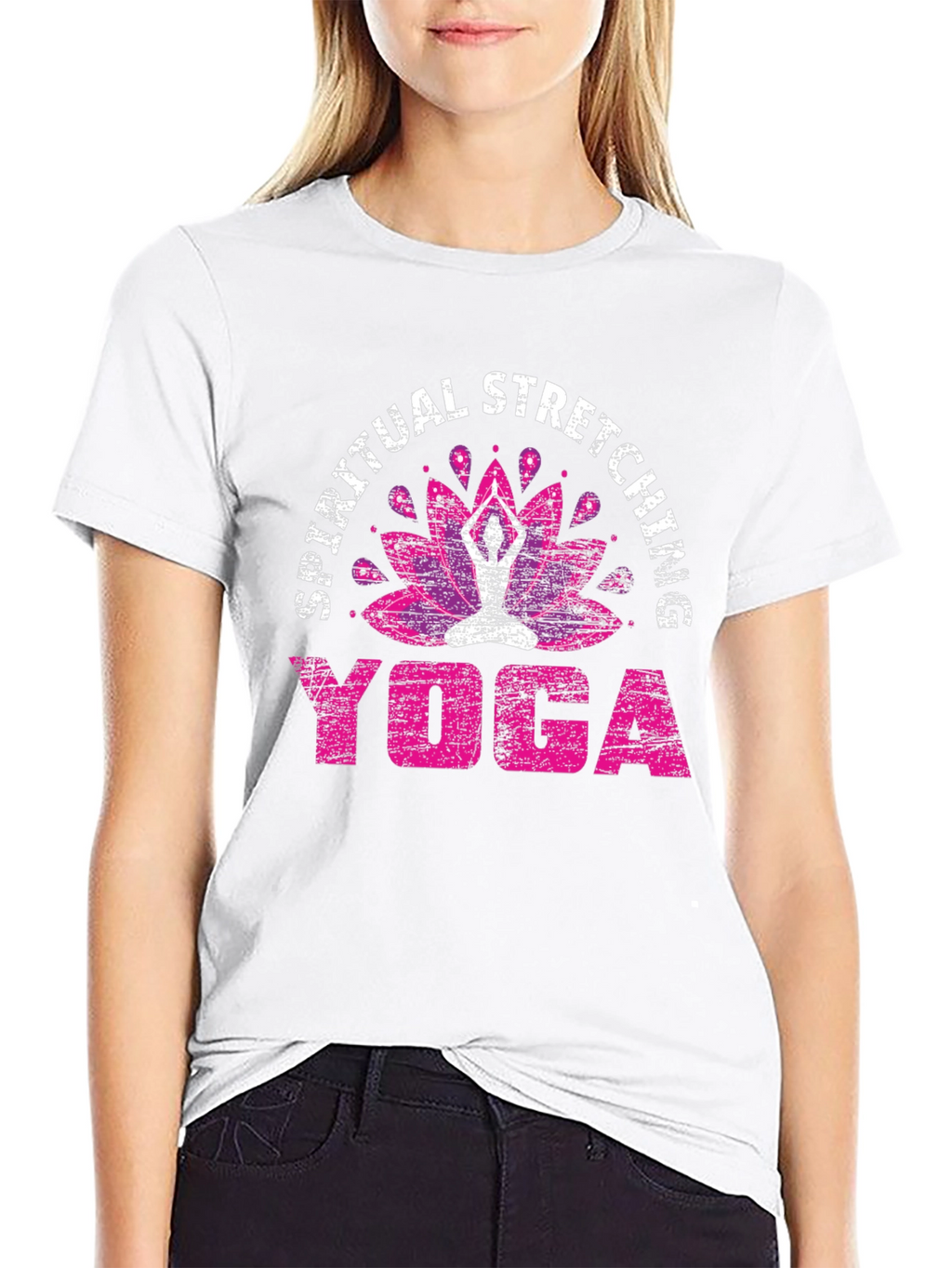 Spiritual Stretching Yoga Graphic Tee