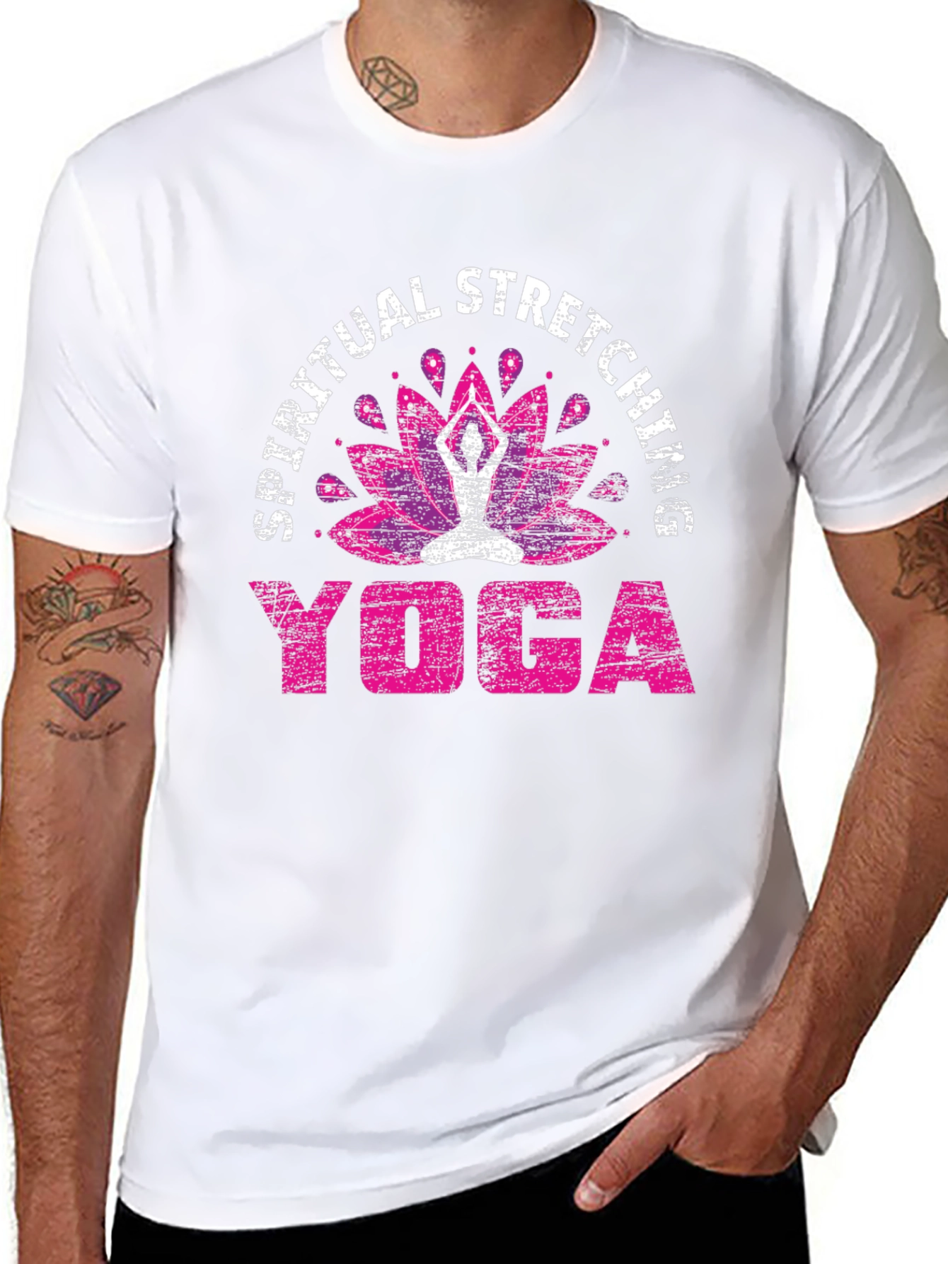 Spiritual Stretching Yoga Graphic Tee
