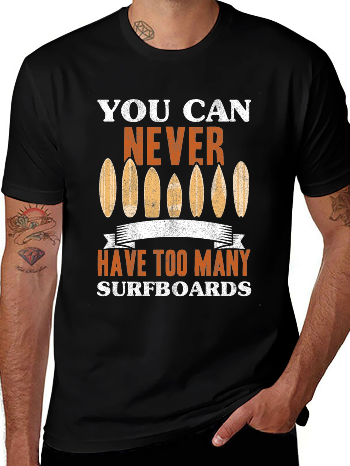 You Can Never Have Too Many Surfboards Graphic Tee