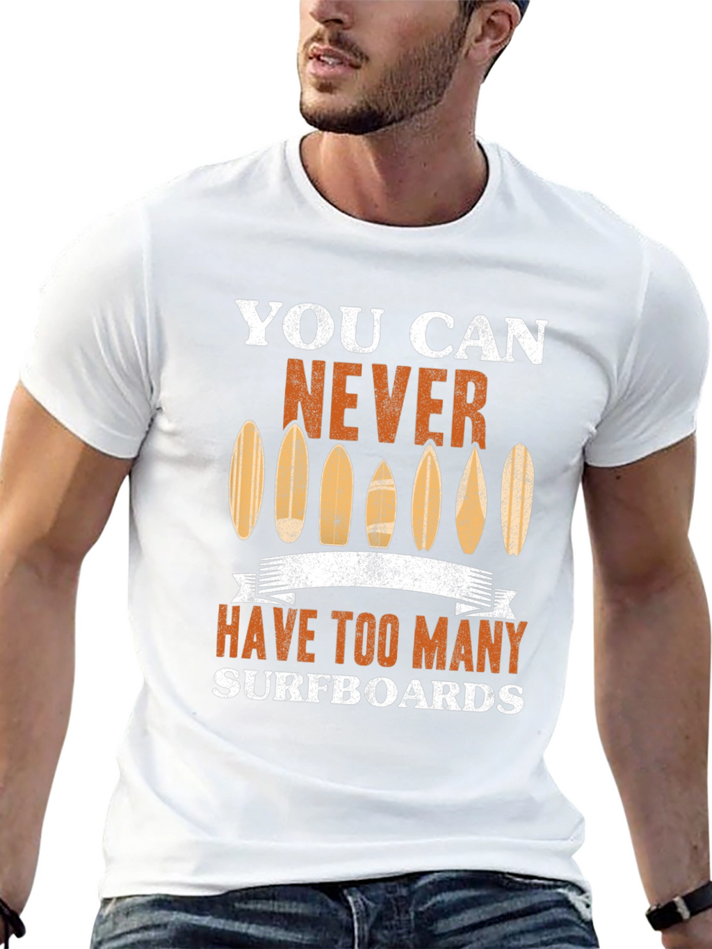 You Can Never Have Too Many Surfboards Graphic Tee