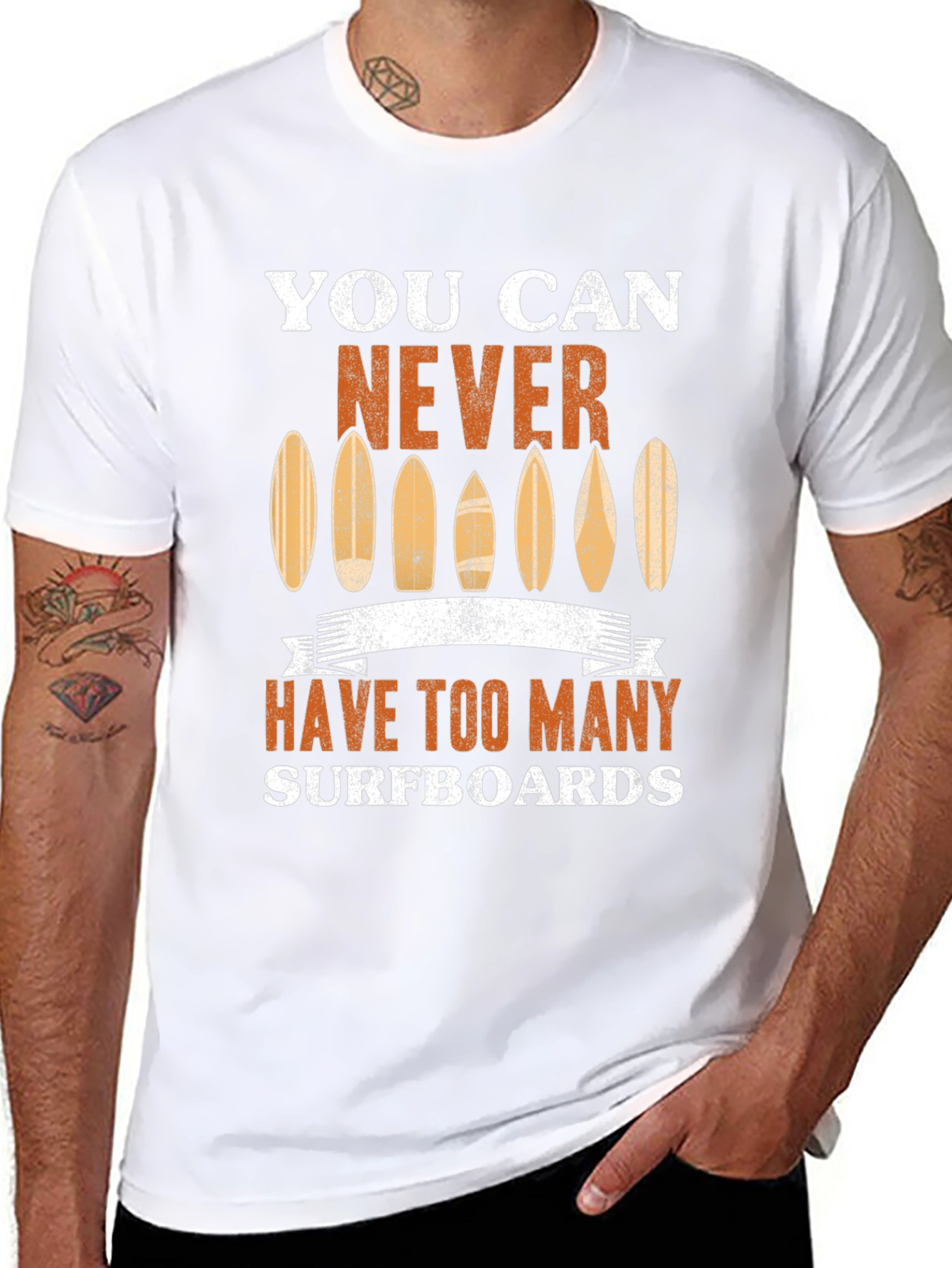 You Can Never Have Too Many Surfboards Graphic Tee
