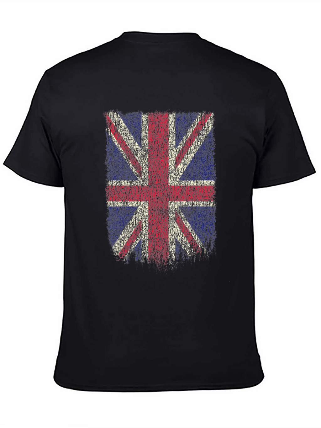 Union Jack T-Shirt - Distressed UK Flag Design